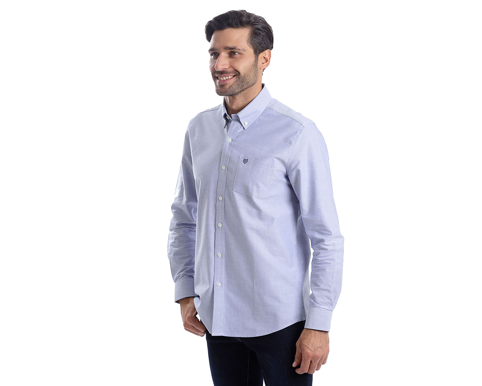 Foto 3 pulgar | Foto 2 | Camisa Casual de Algodón Chaps Slim Fit para Hombre