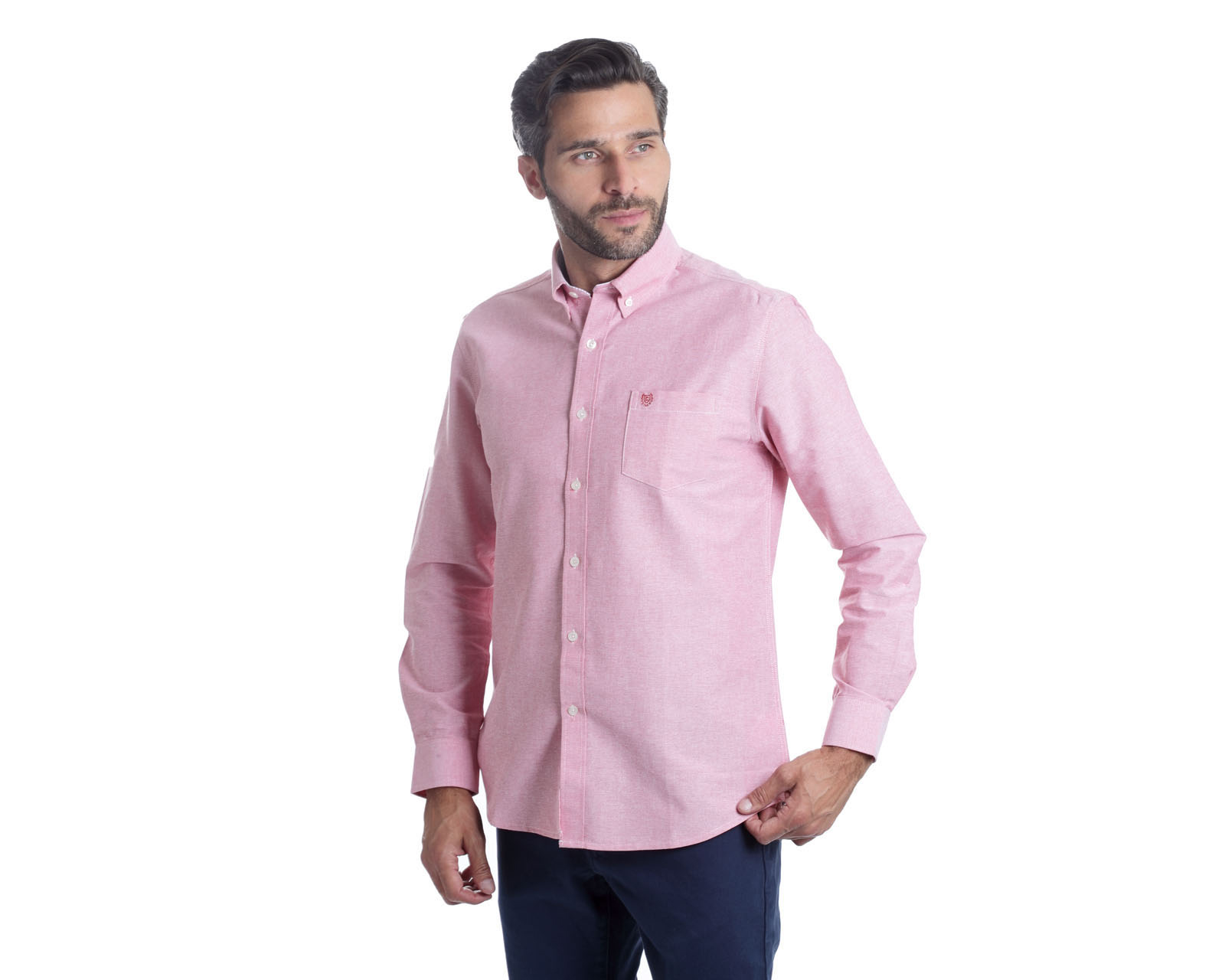 Foto 2 | Foto 2 | Camisa Casual de Algodón Chaps Slim Fit para Hombre