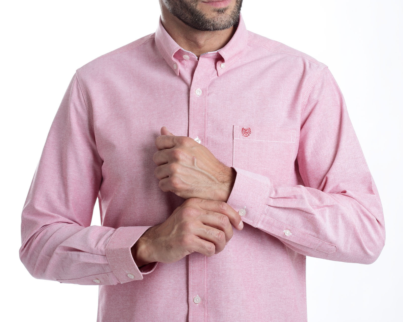 Foto 5 pulgar | Foto 4 | Camisa Casual de Algodón Chaps Slim Fit para Hombre