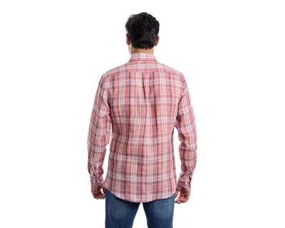 Foto 3 | Foto 3 | Camisa Casual de Algodón Chaps Slim Fit a Cuadros para Hombre