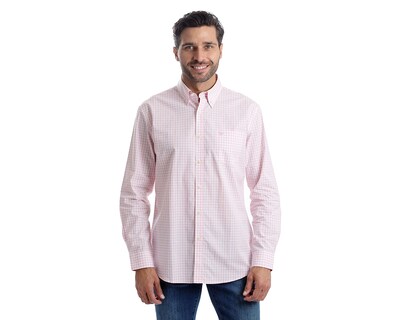 Foto 1 | Foto 1 | Camisa Casual de Algodón Chaps Slim Fit a Cuadros para Hombre