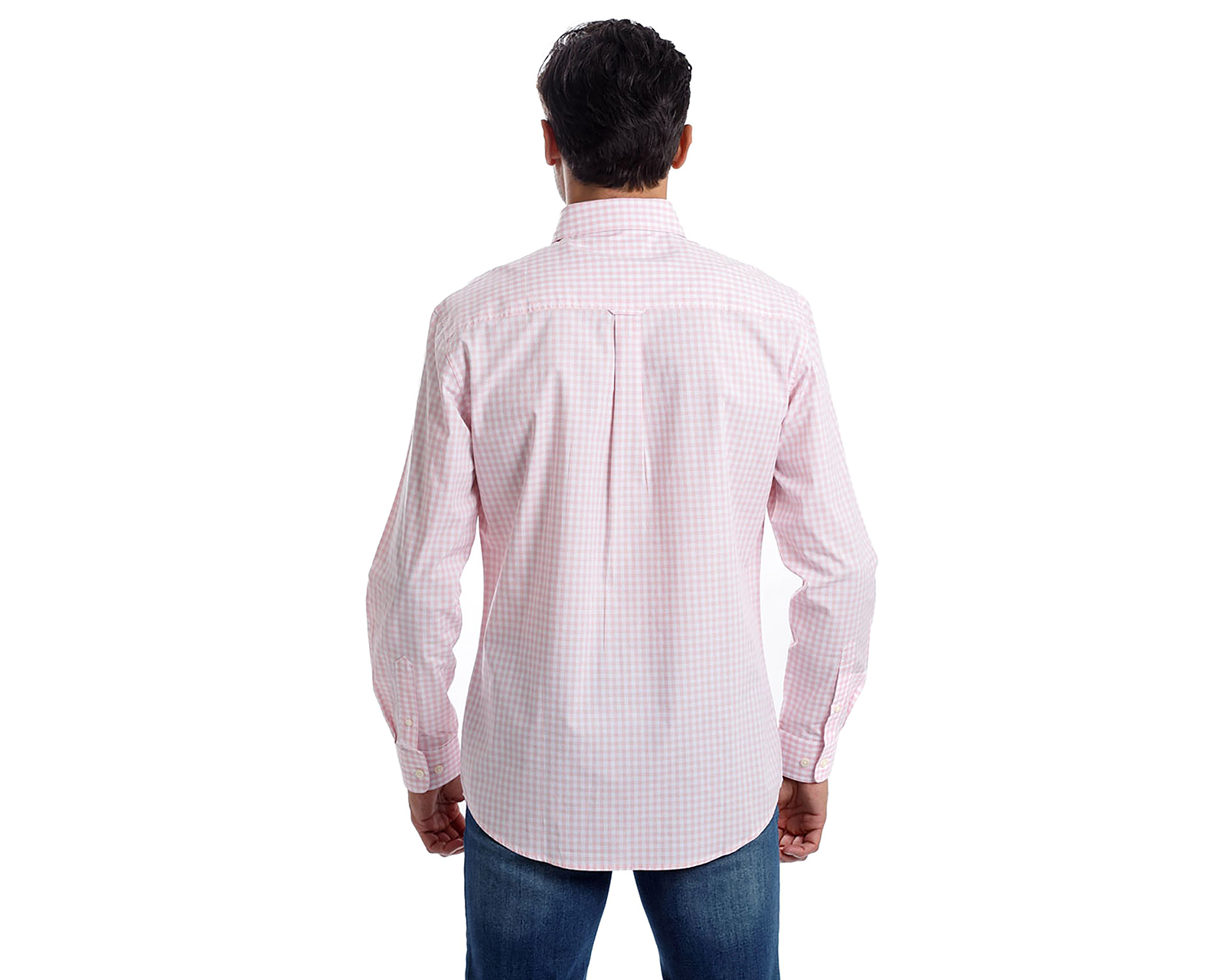 Foto 4 pulgar | Foto 3 | Camisa Casual de Algodón Chaps Slim Fit a Cuadros para Hombre