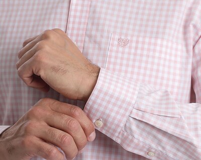 Foto 4 | Foto 4 | Camisa Casual de Algodón Chaps Slim Fit a Cuadros para Hombre