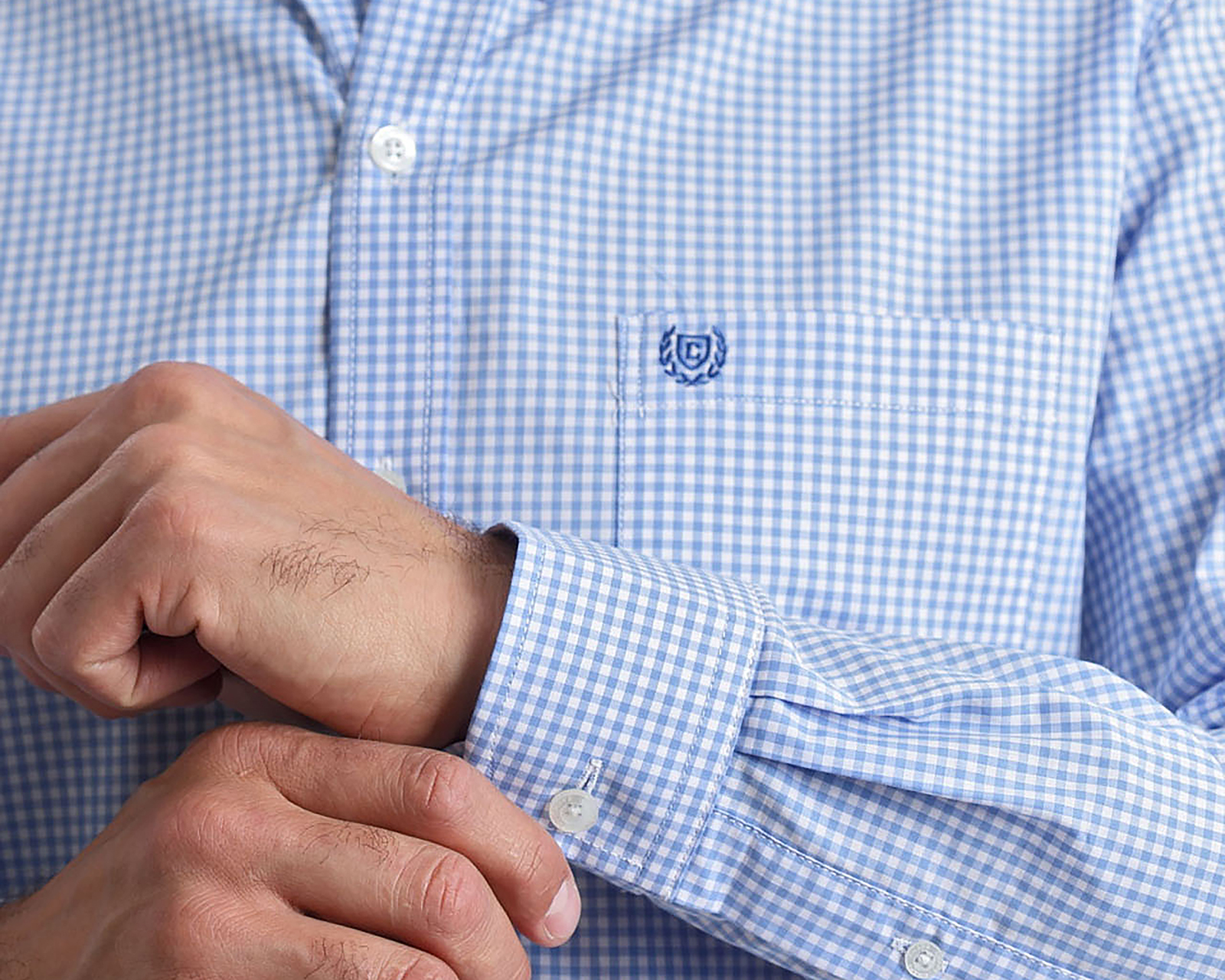 Foto 5 pulgar | Foto 4 | Camisa Casual de Algodón Chaps Slim Fit a Cuadros para Hombre