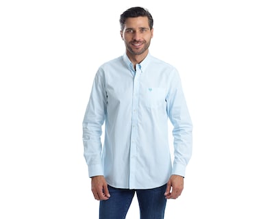 Foto 1 | Foto 1 | Camisa Casual de Algodón Chaps Slim Fit a Rayas para Hombre