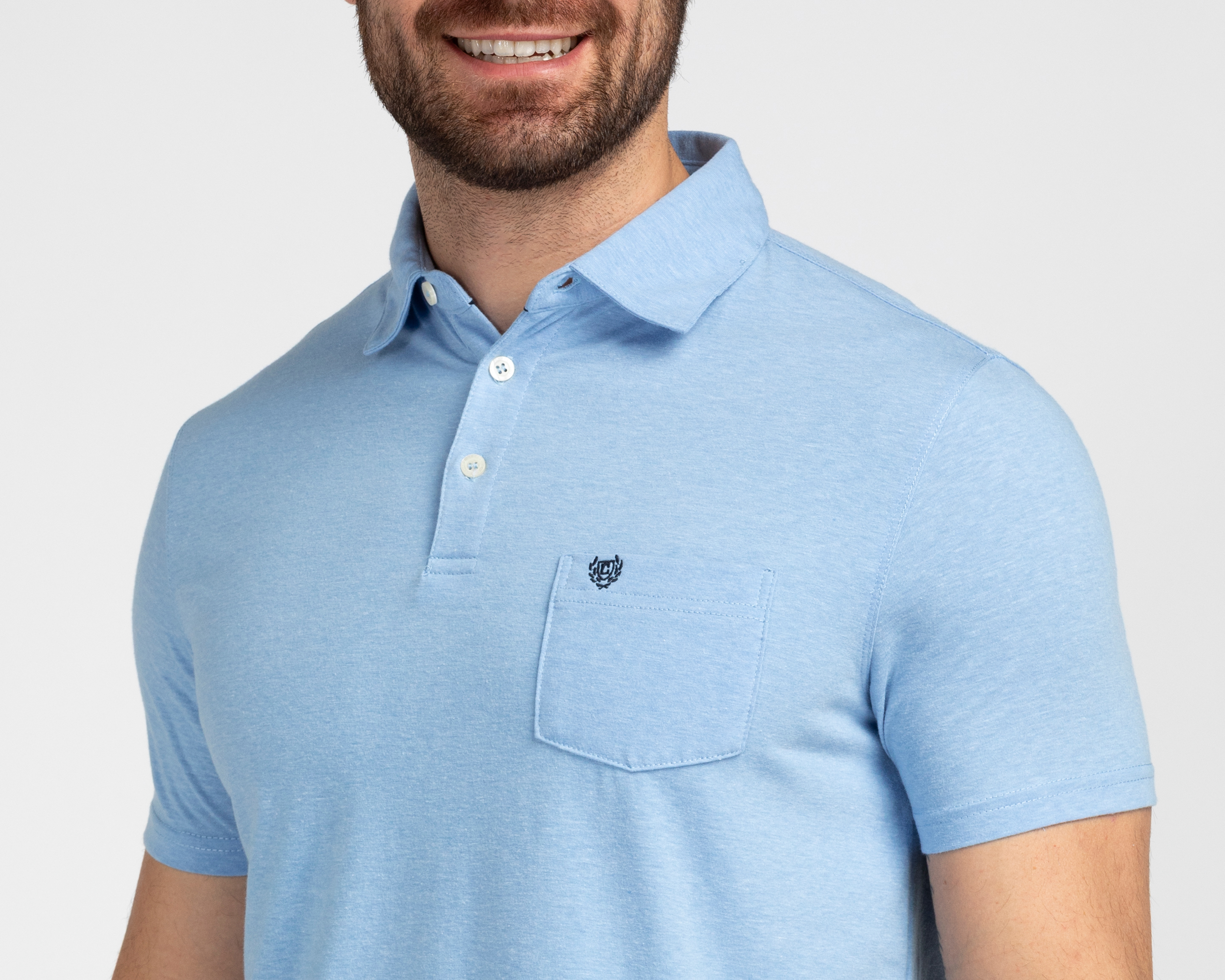 Foto 3 | Foto 3 | Playera Polo Chaps Azul para Hombre
