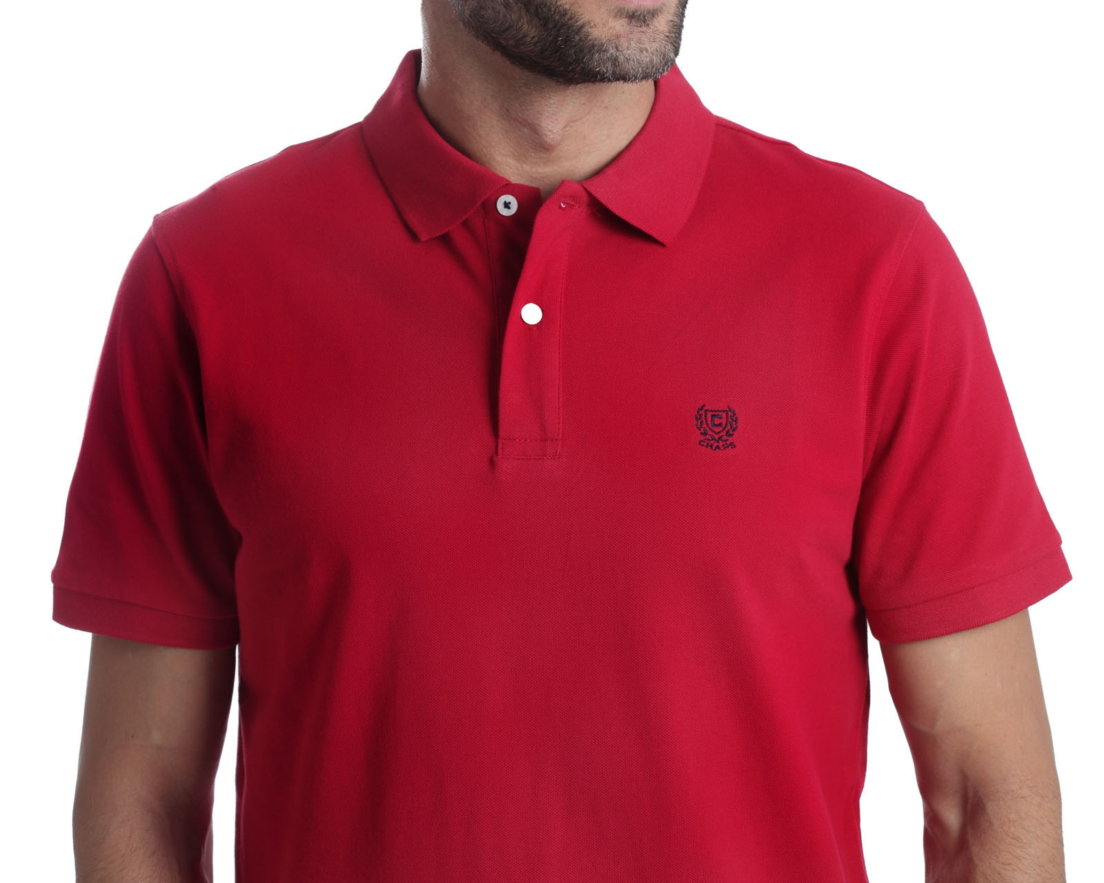 Foto 5 pulgar | Foto 4 | Playera Polo Chaps Roja para Hombre
