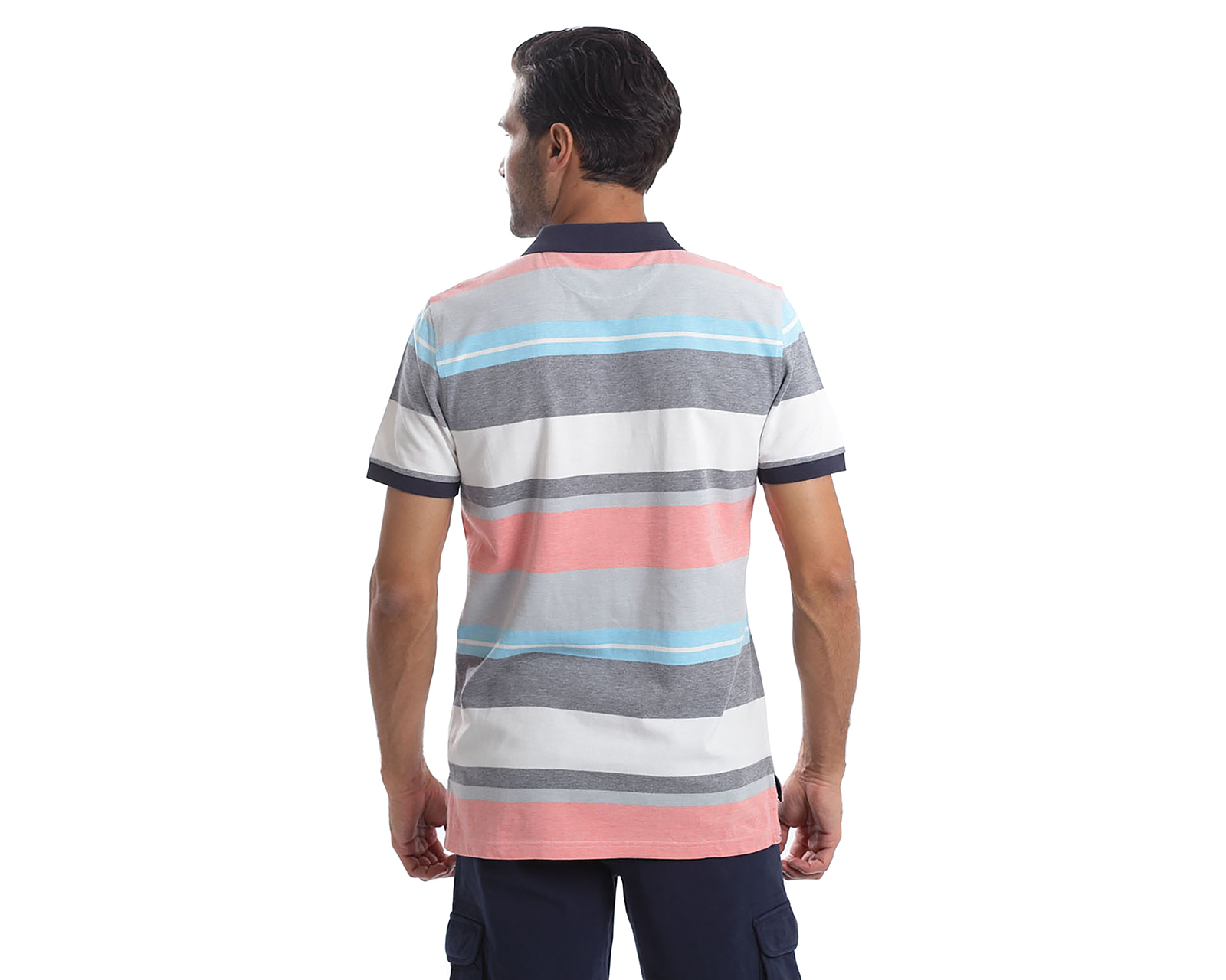 Foto 4 pulgar | Foto 3 | Playera Polo Chaps Multicolor para Hombre