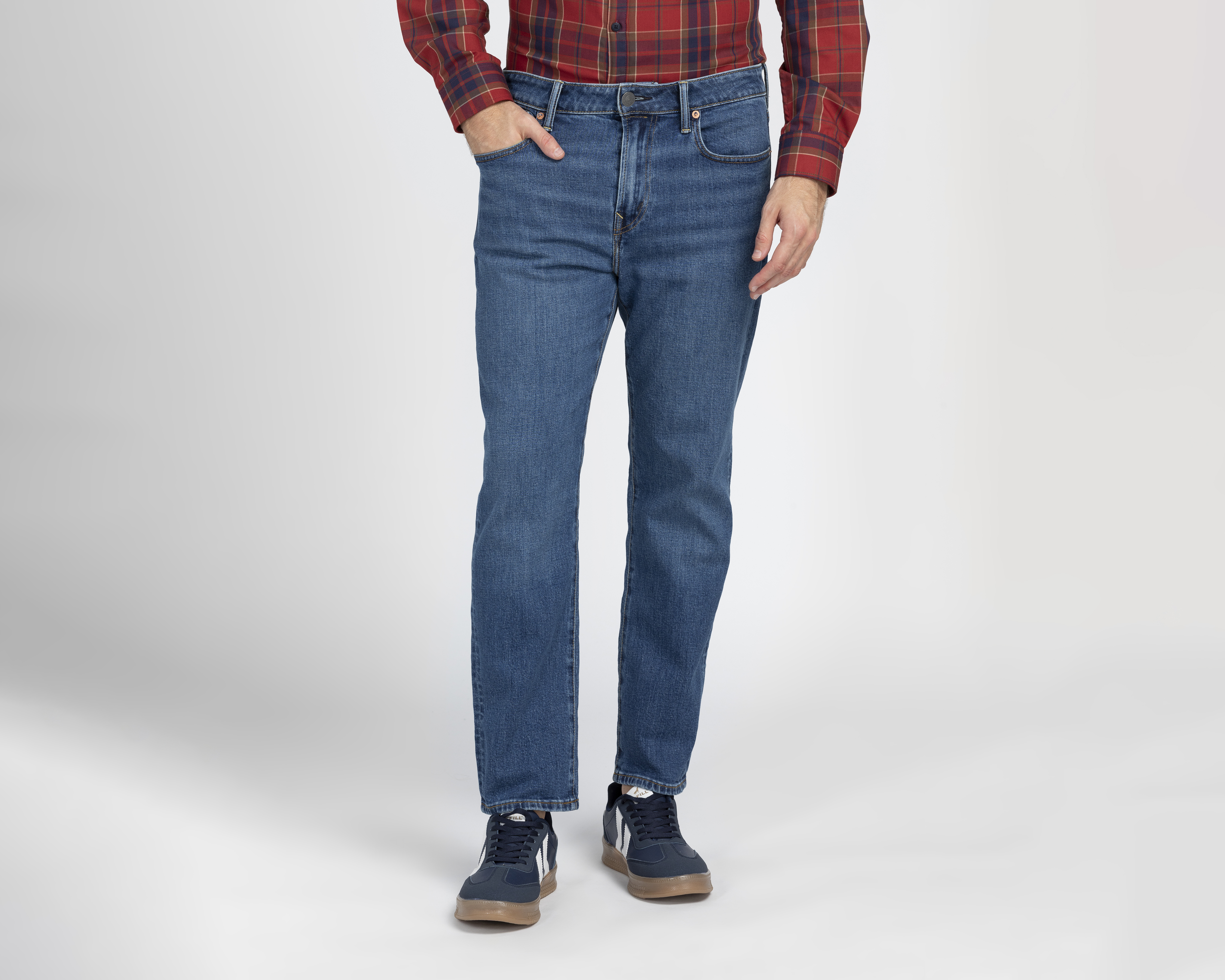 Foto 2 pulgar | Foto 1 | Jeans Slim Straight American Eagle para Hombre