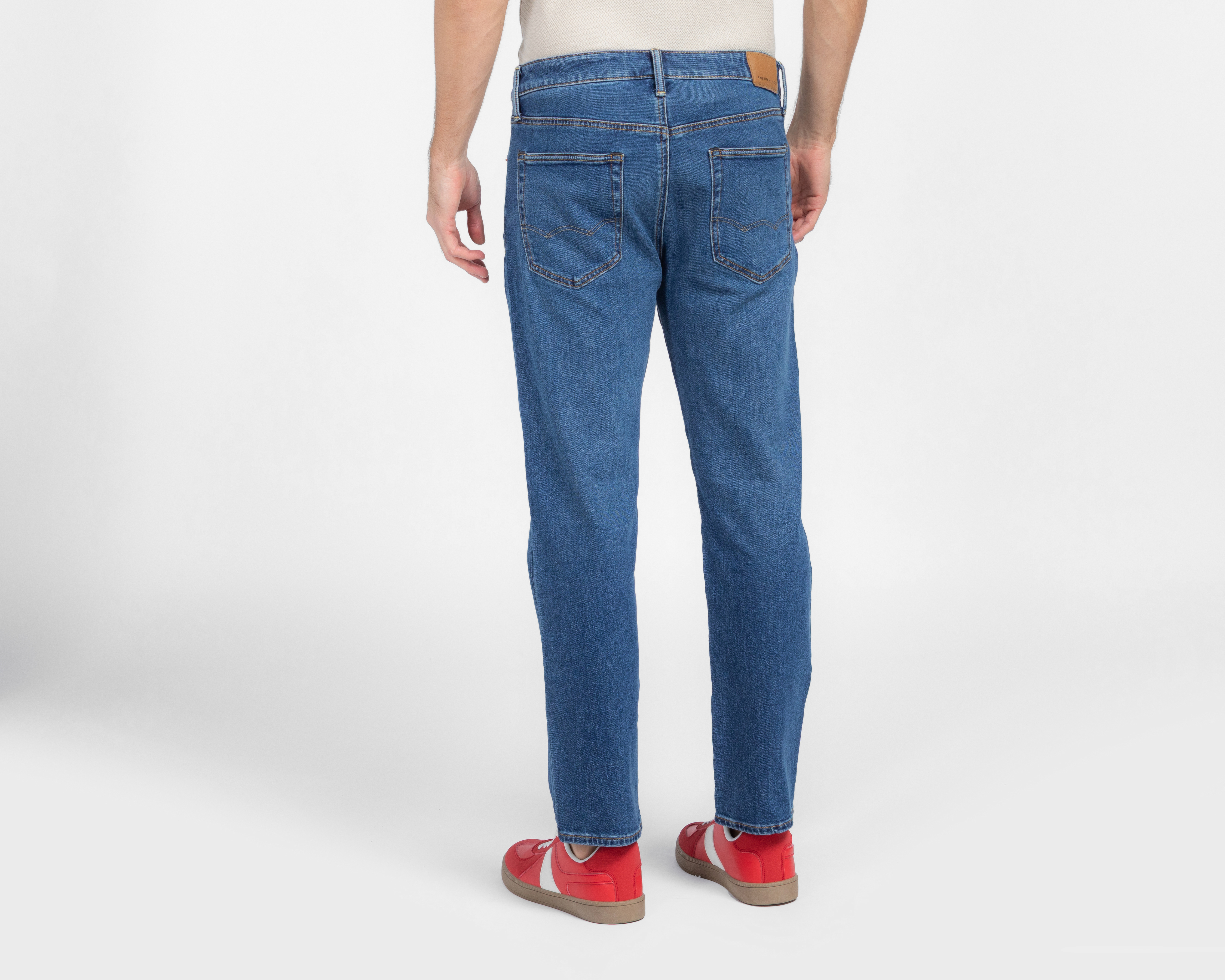 Foto 4 pulgar | Foto 2 | Jeans Slim Straight American Eagle para Hombre