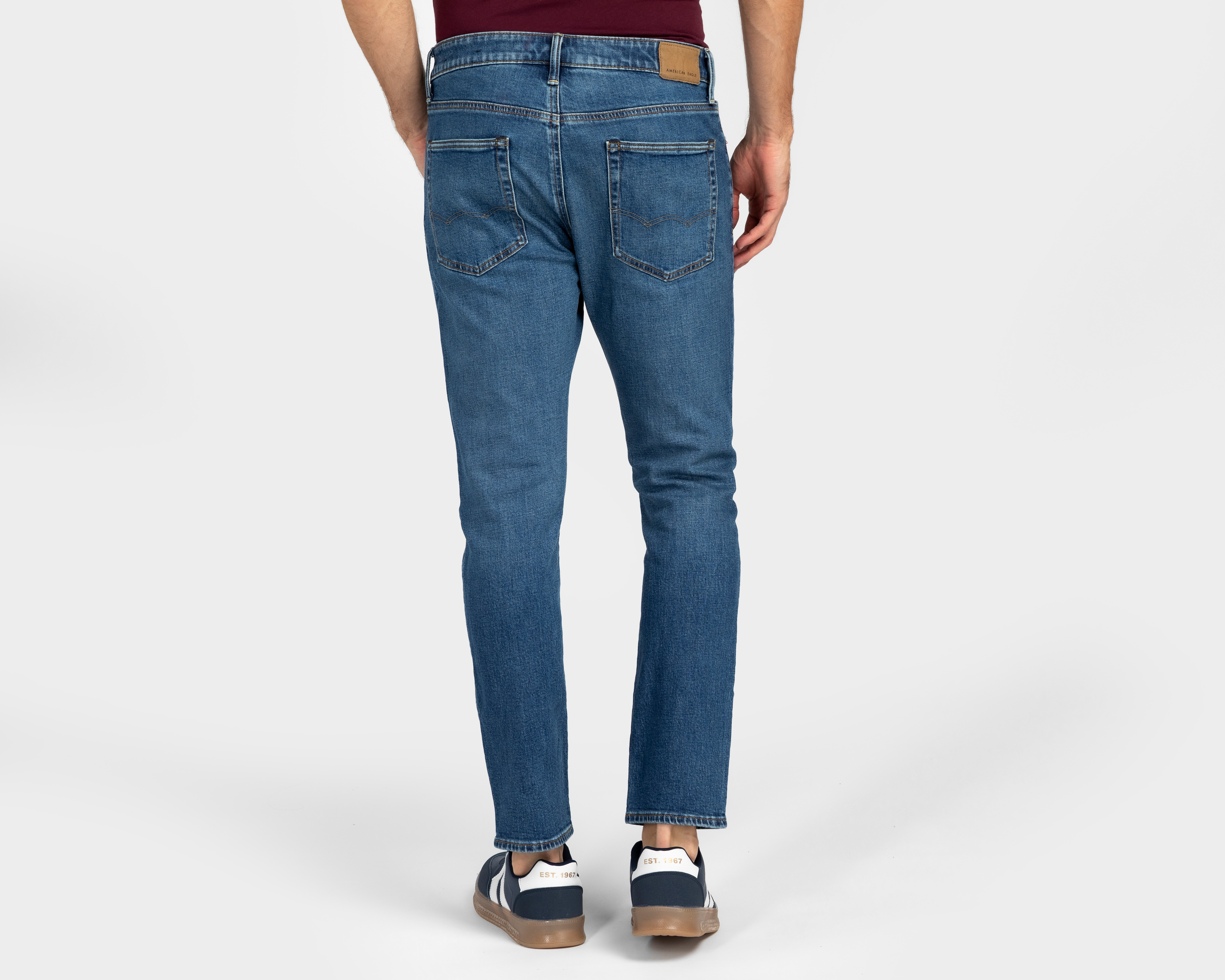 Foto 3 pulgar | Foto 2 | Jeans Skinny American Eagle Outfitters para Hombre