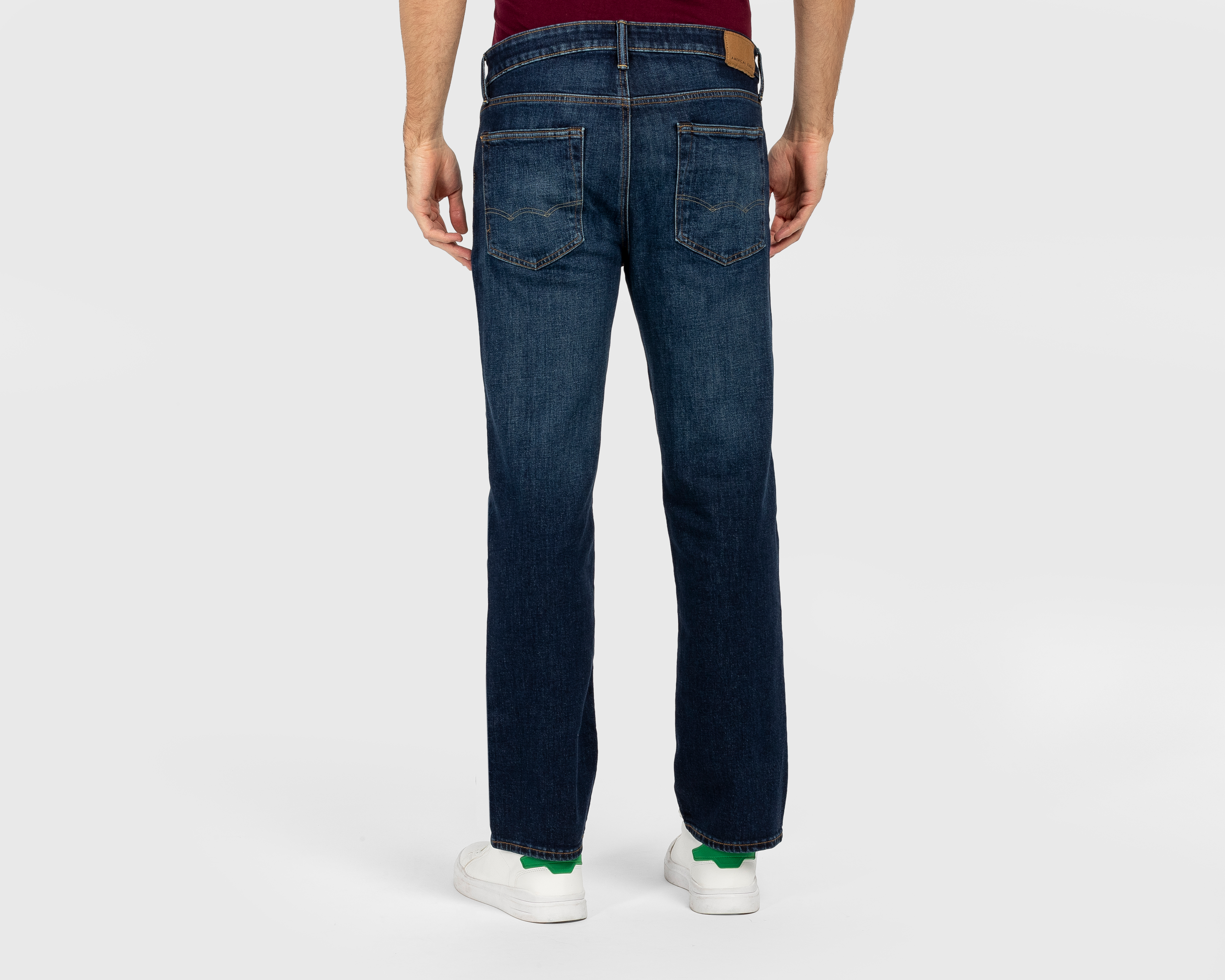Foto 3 pulgar | Foto 2 | Jeans Straight Bootcut American Eagle para Hombre