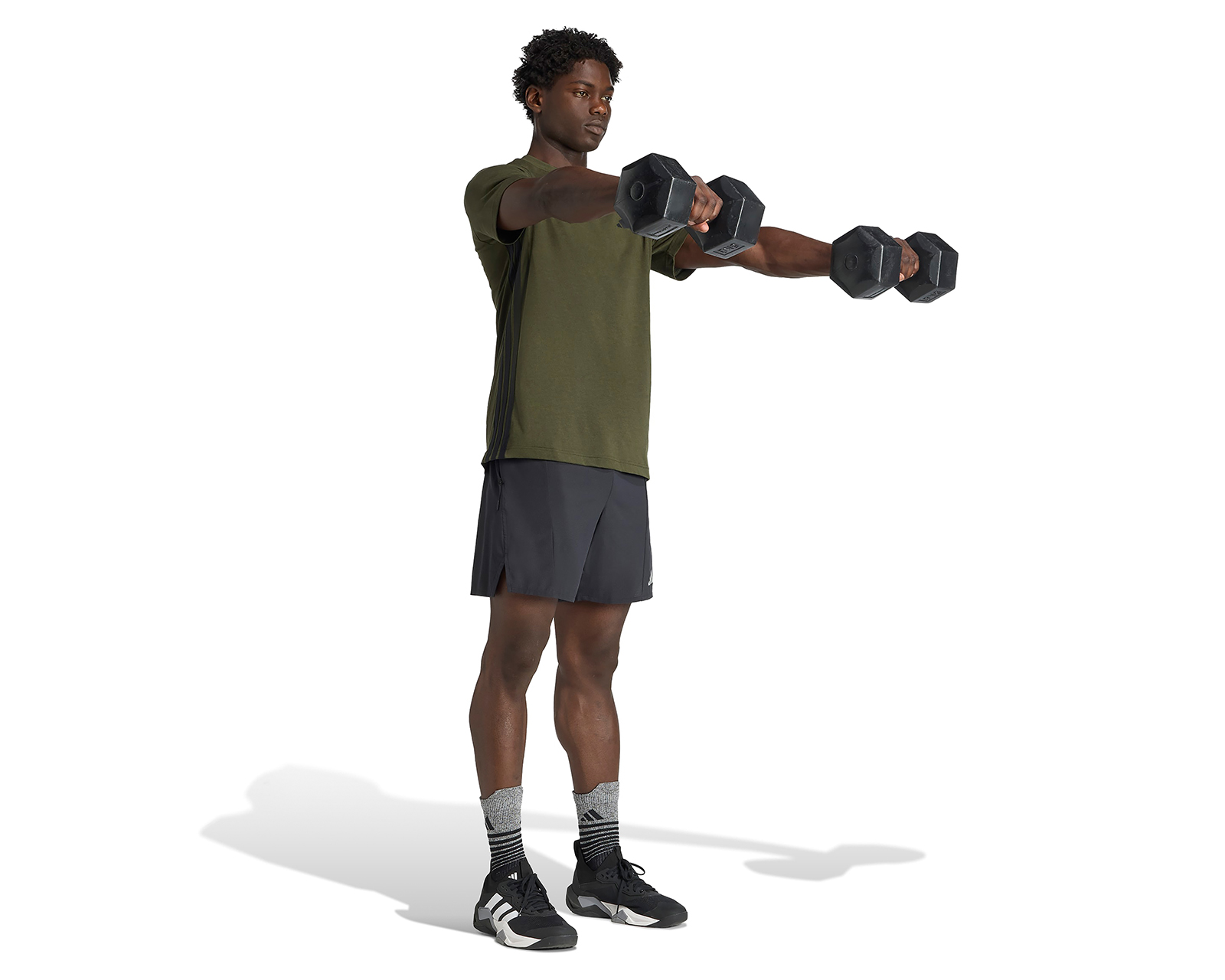 Foto 4 pulgar | Foto 3 | Playera Deportiva Adidas Essentials Climacool para Hombre