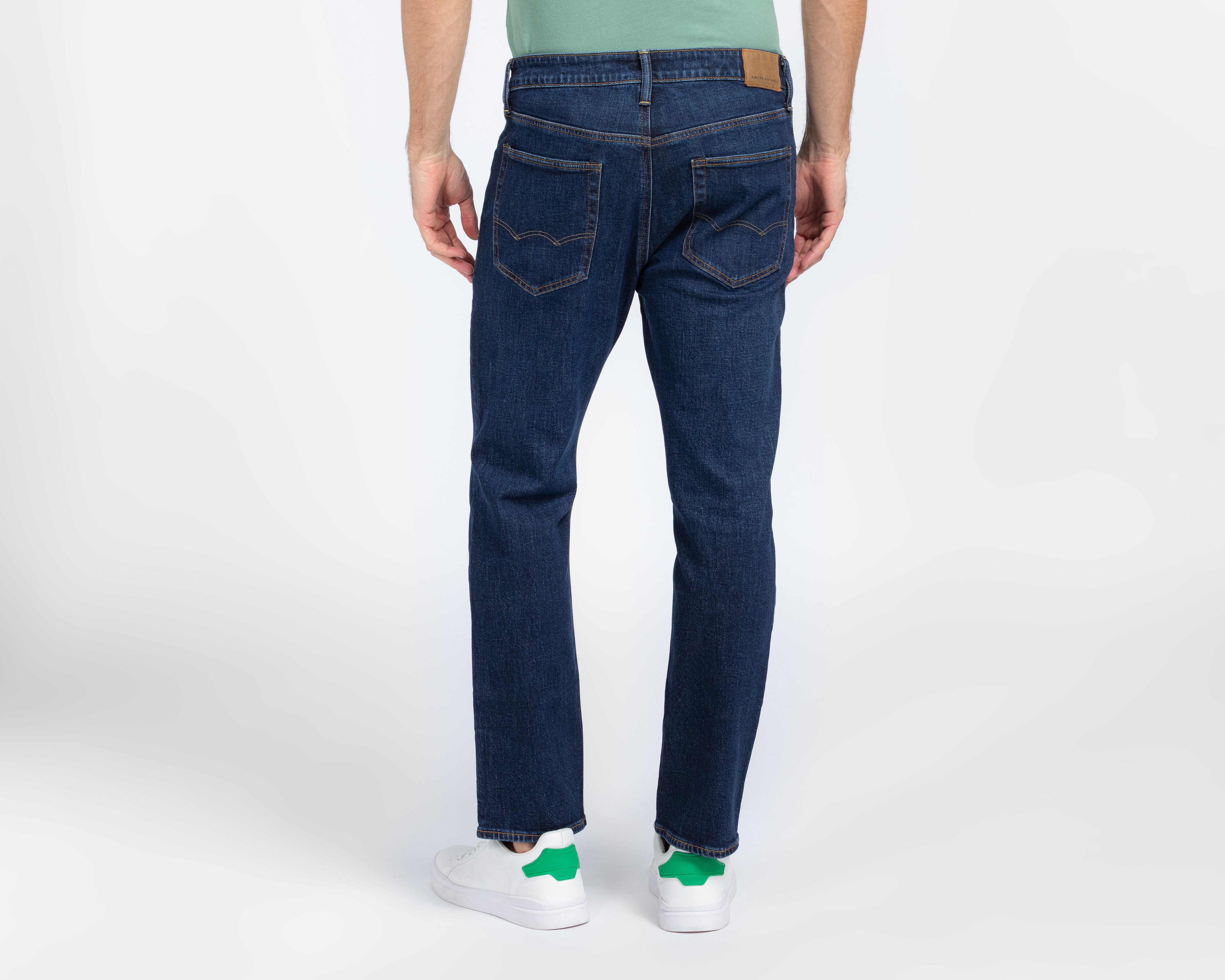Foto 3 pulgar | Foto 2 | Jeans Slim Straight American Eagle para Hombre