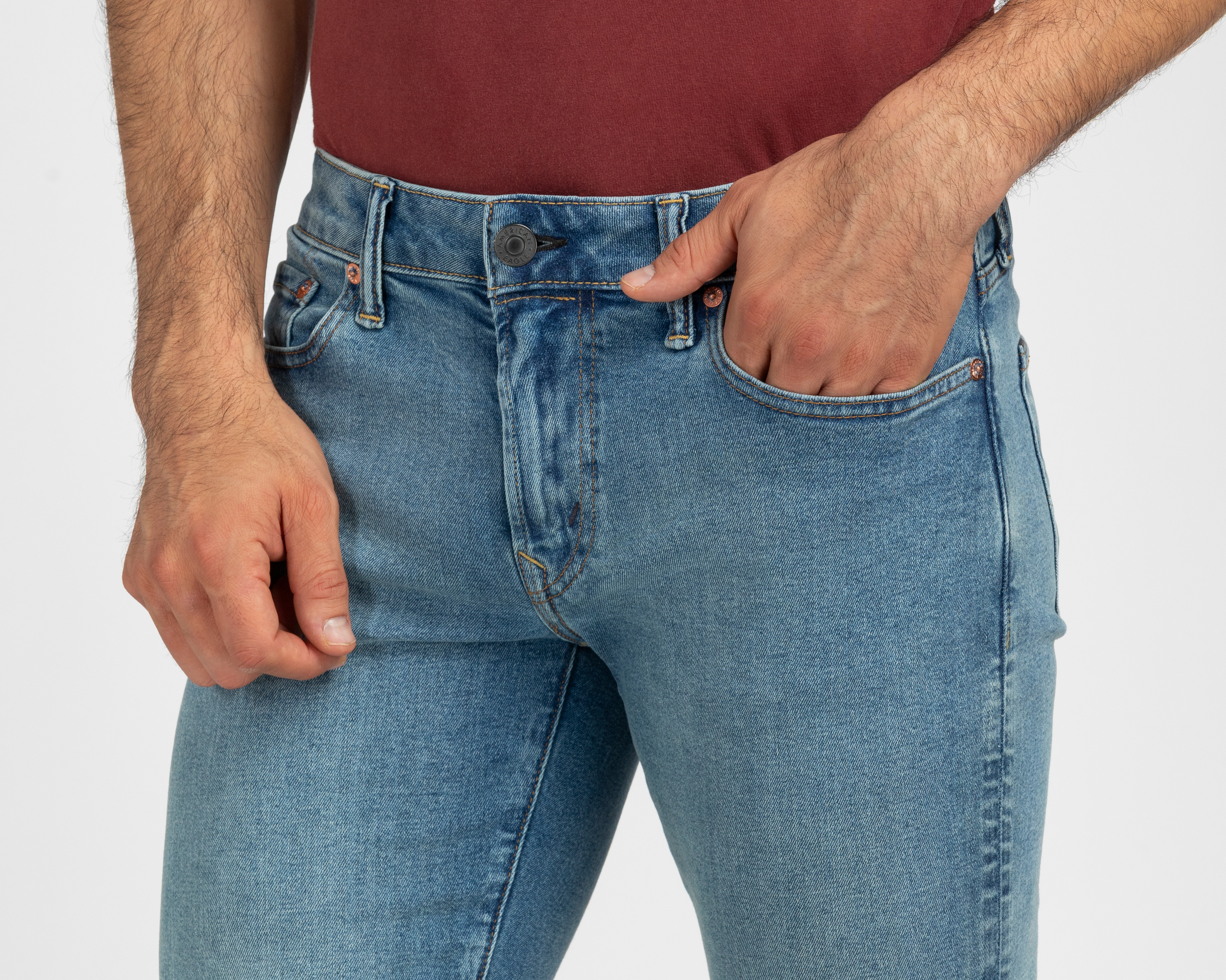 Foto 4 pulgar | Foto 3 | Jeans Slim American Eagle para Hombre