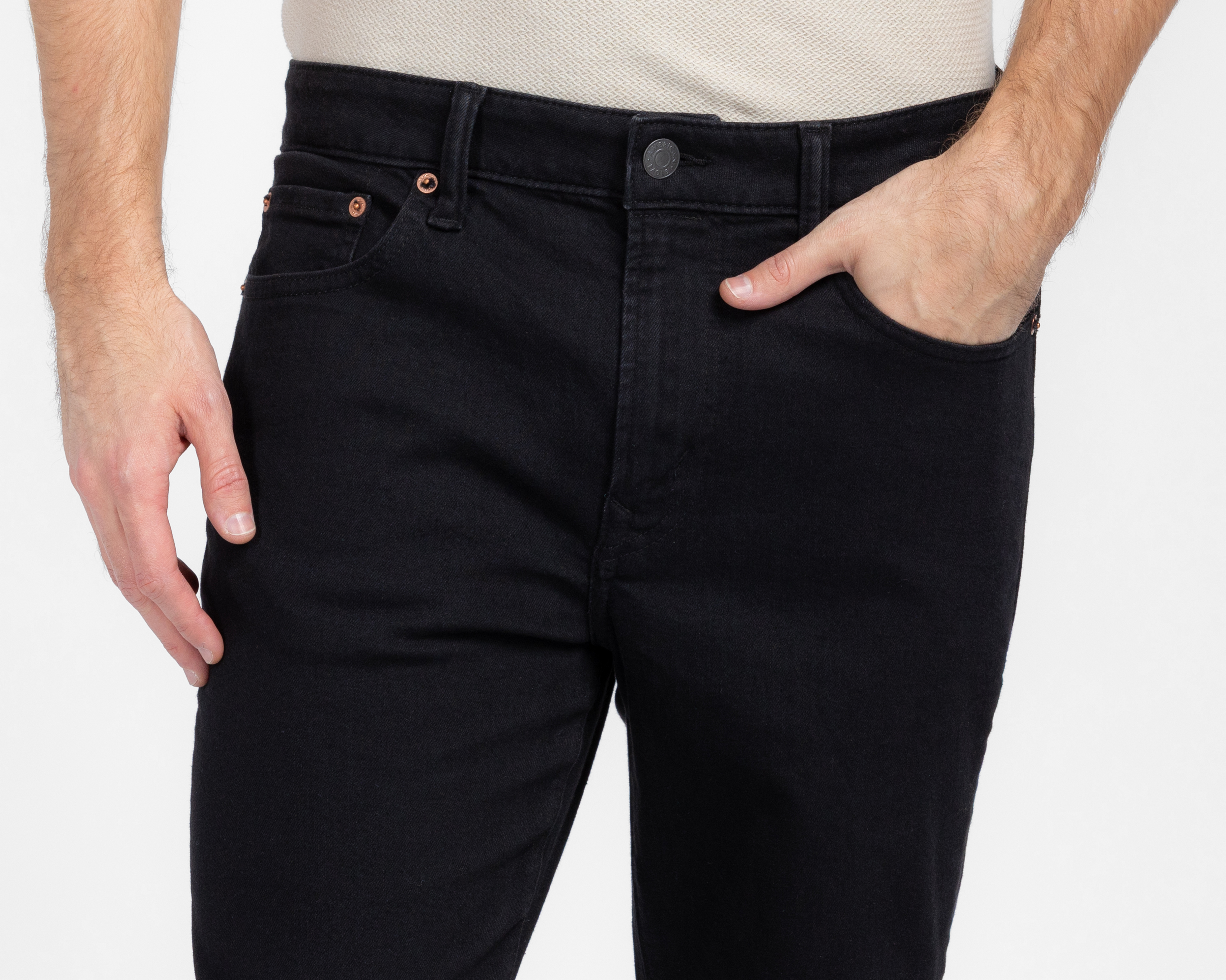 Foto 5 pulgar | Foto 3 | Jeans Slim Straight American Eagle Outfitters para Hombre