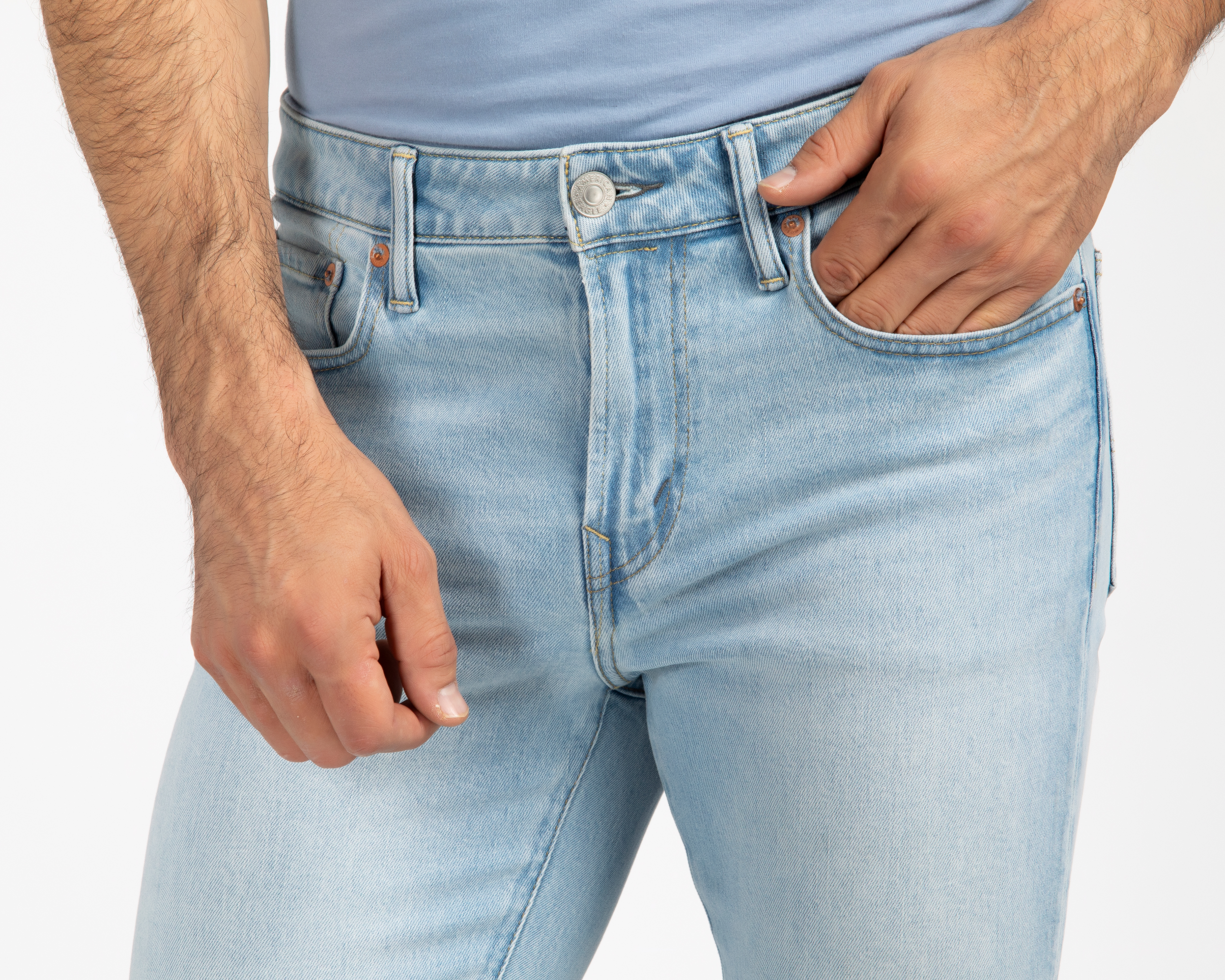 Foto 4 pulgar | Foto 3 | Jeans Skinny American Eagle Light Clean para Hombre