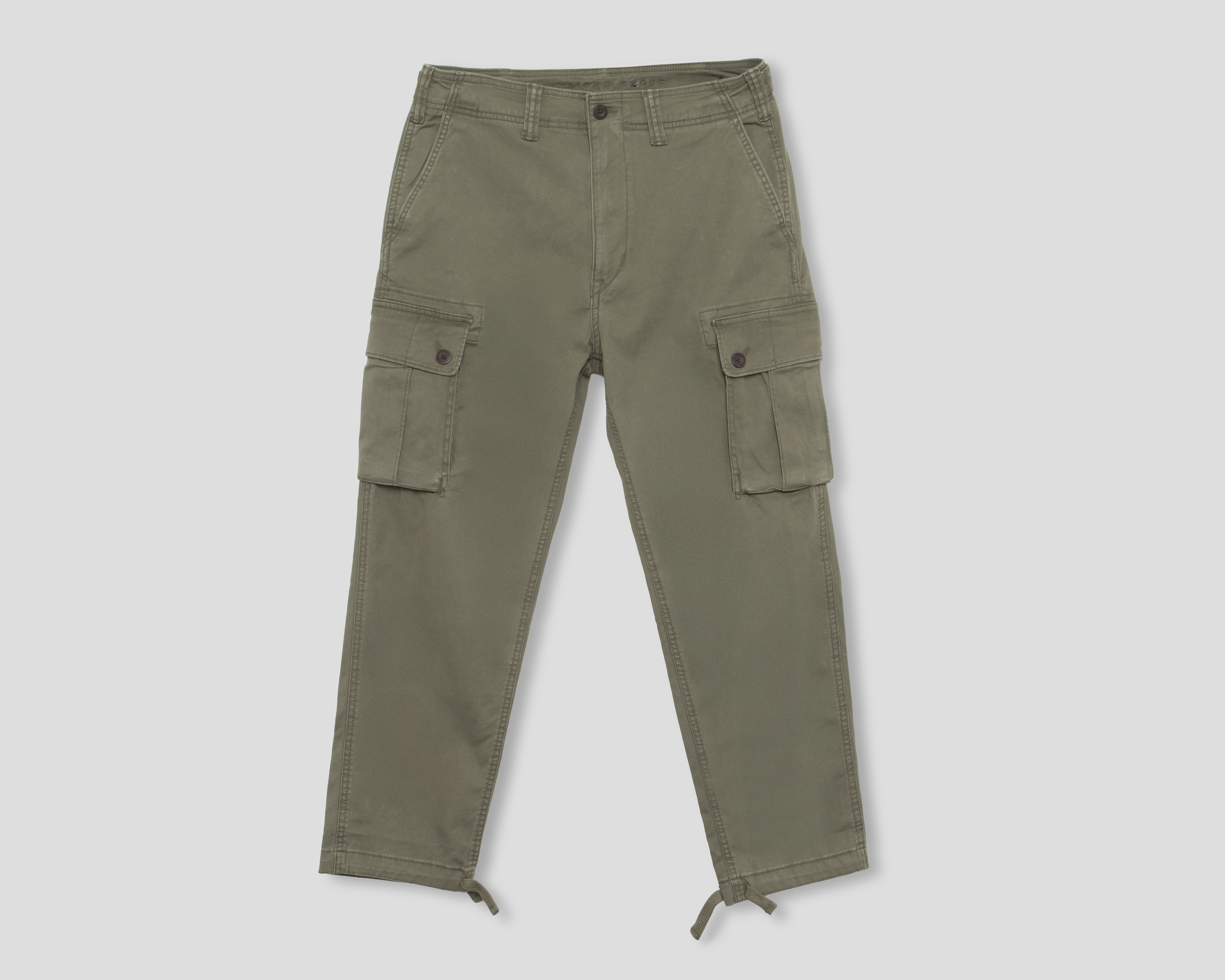 Pantalón Cargo American Eagle Verde Olivo para Hombre