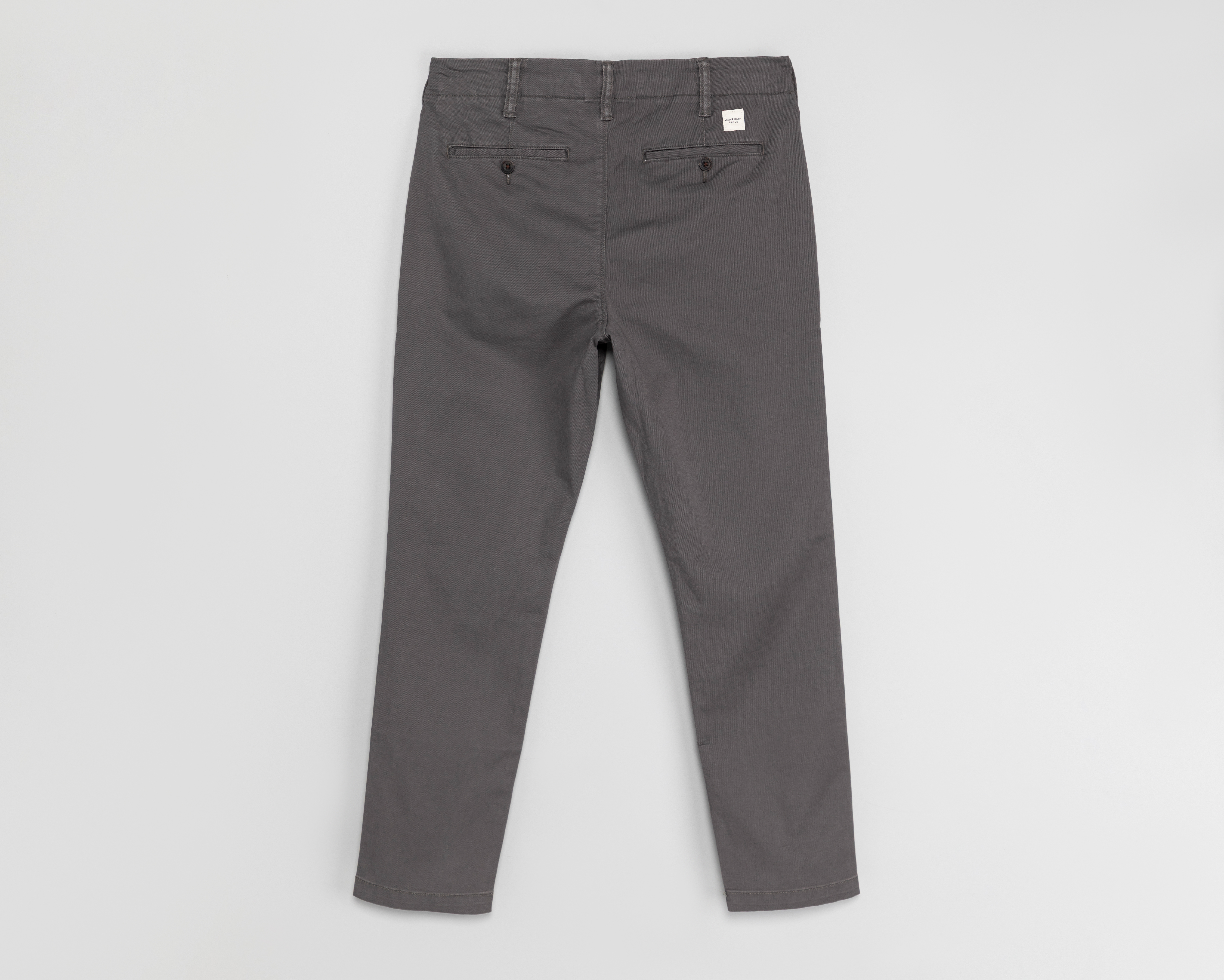 Foto 3 pulgar | Foto 2 | Pantalón de Gabardina American Eagle Gris para Hombre