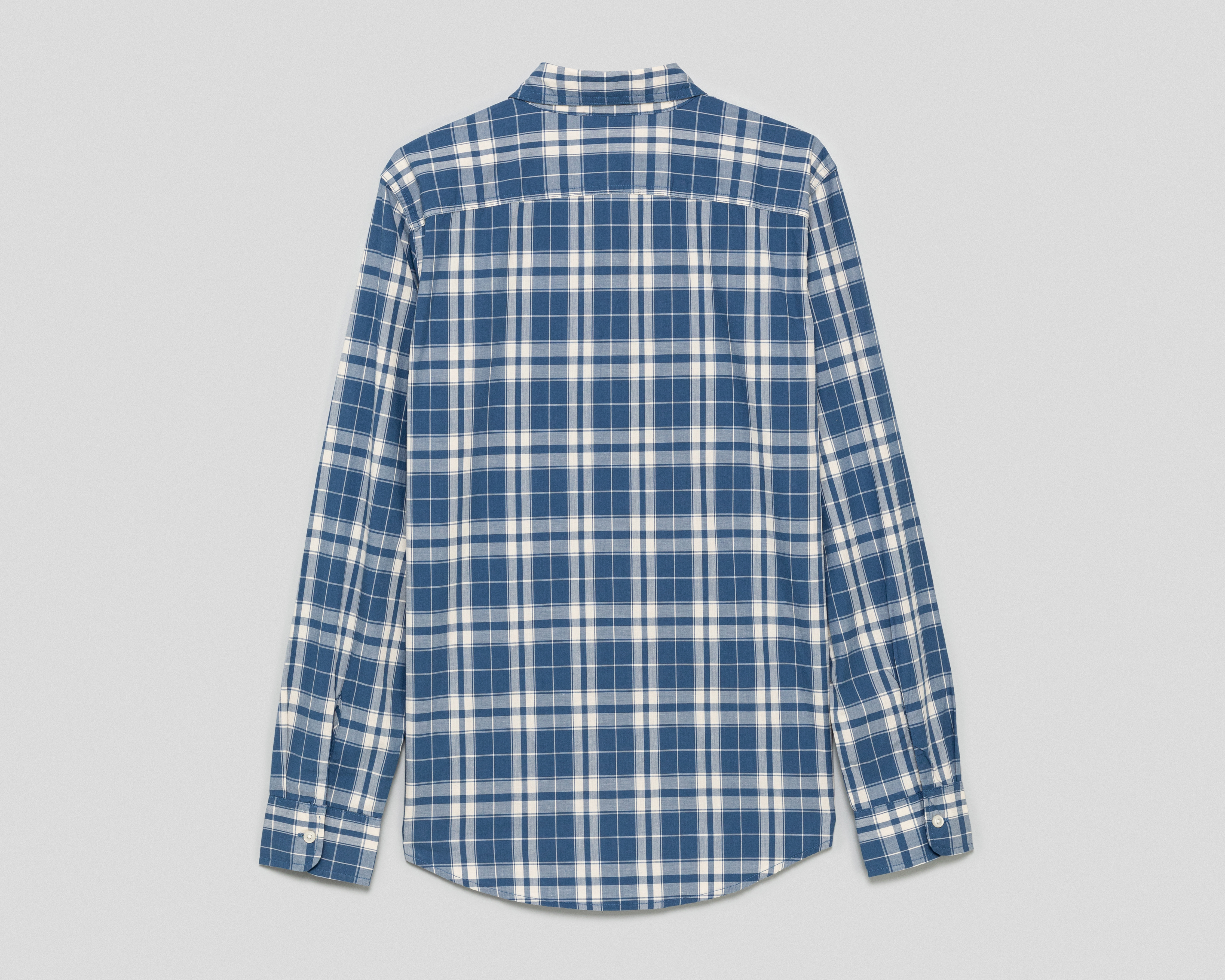 Foto 3 pulgar | Foto 2 | Camisa Casual de Algodón American Eagle Slim Fit a Cuadros para Hombre