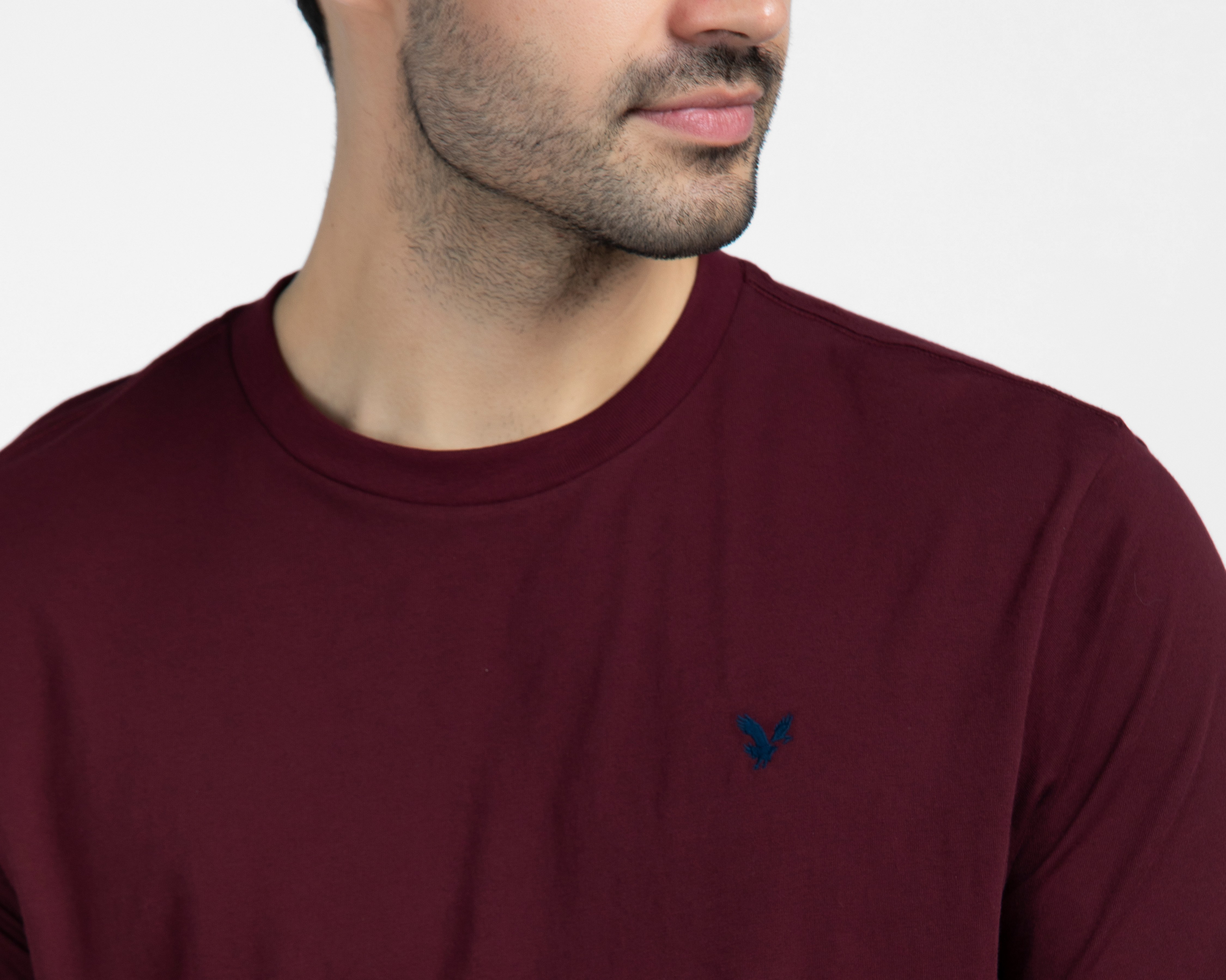 Foto 4 pulgar | Foto 3 | Playera de Cuello Redondo Tinta American Eagle para Hombre