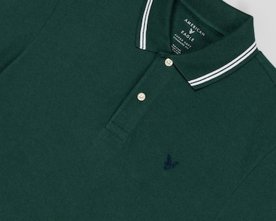 Foto 3 | Foto 3 | Playera Polo American Eagle Verde para Hombre