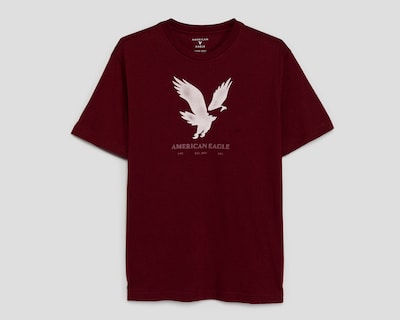 Foto 1 | Foto 1 | Playera Cuello Redondo Vino American Eagle para Hombre