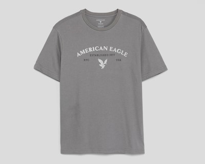 Foto 1 | Foto 1 | Playera Cuello Redondo Gris American Eagle para Hombre