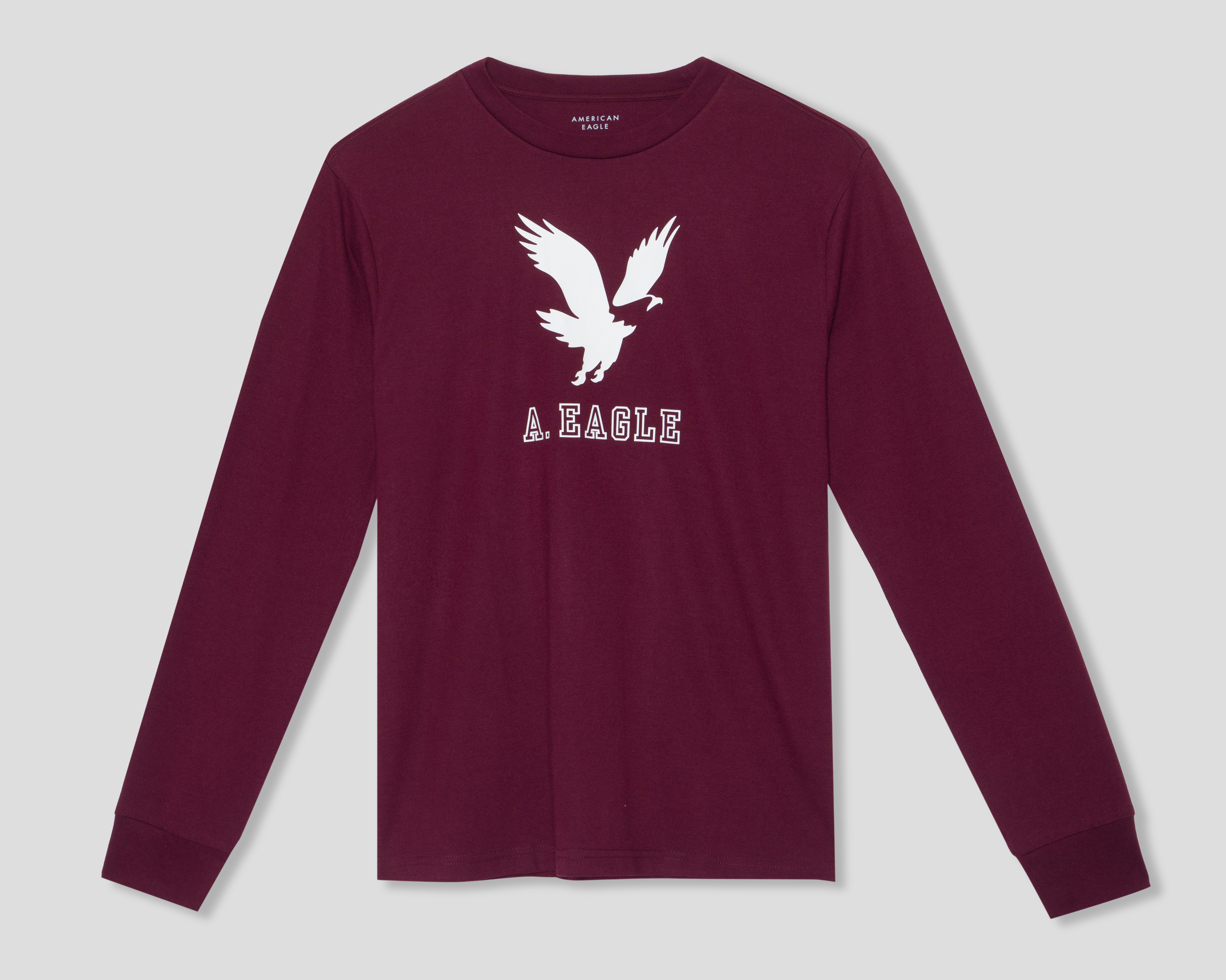 Foto 2 pulgar | Foto 1 | Playera de Cuello Redondo Tinta American Eagle para Hombre