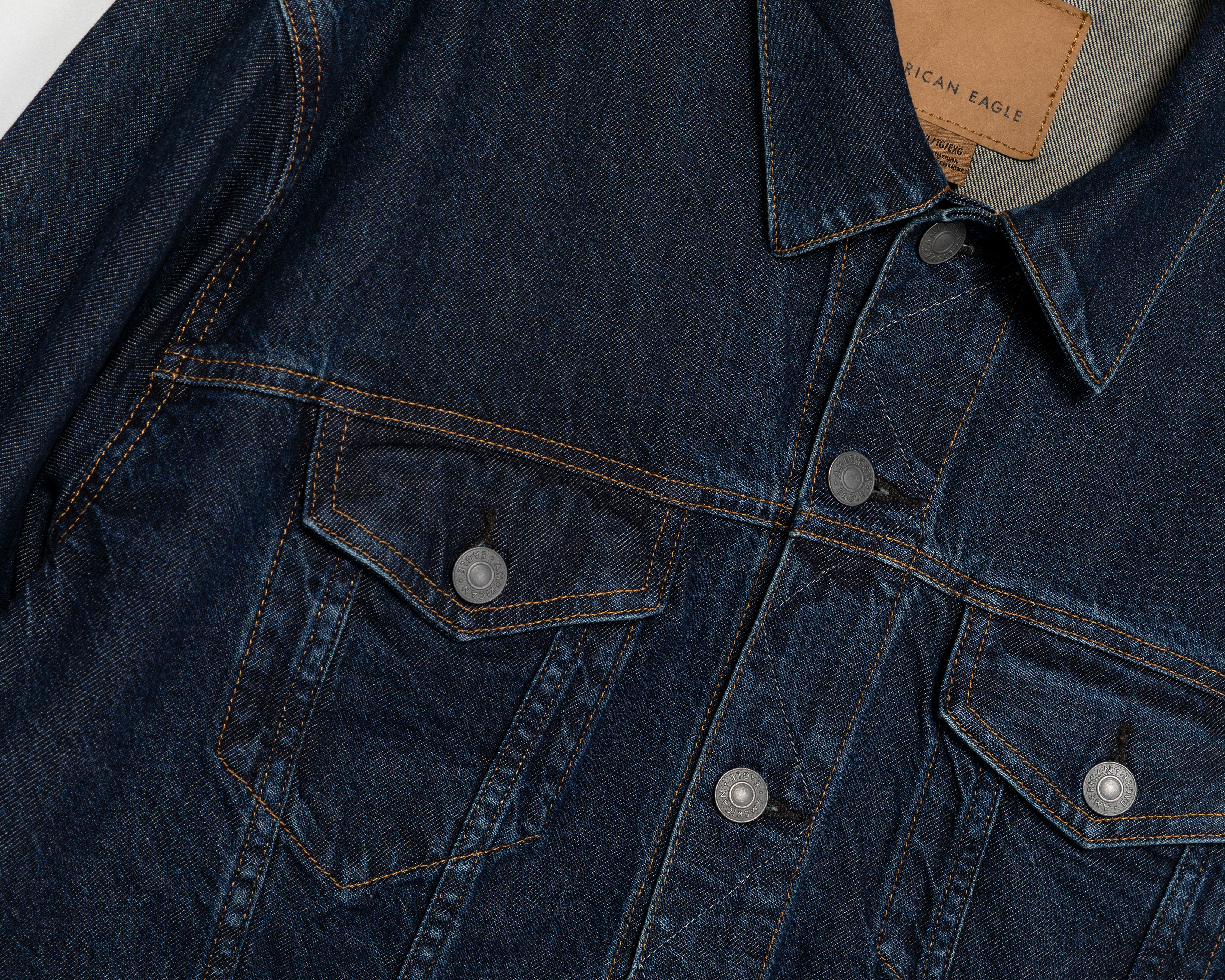 Foto 4 pulgar | Foto 3 | Chamarra Trucker American Eagle para Hombre