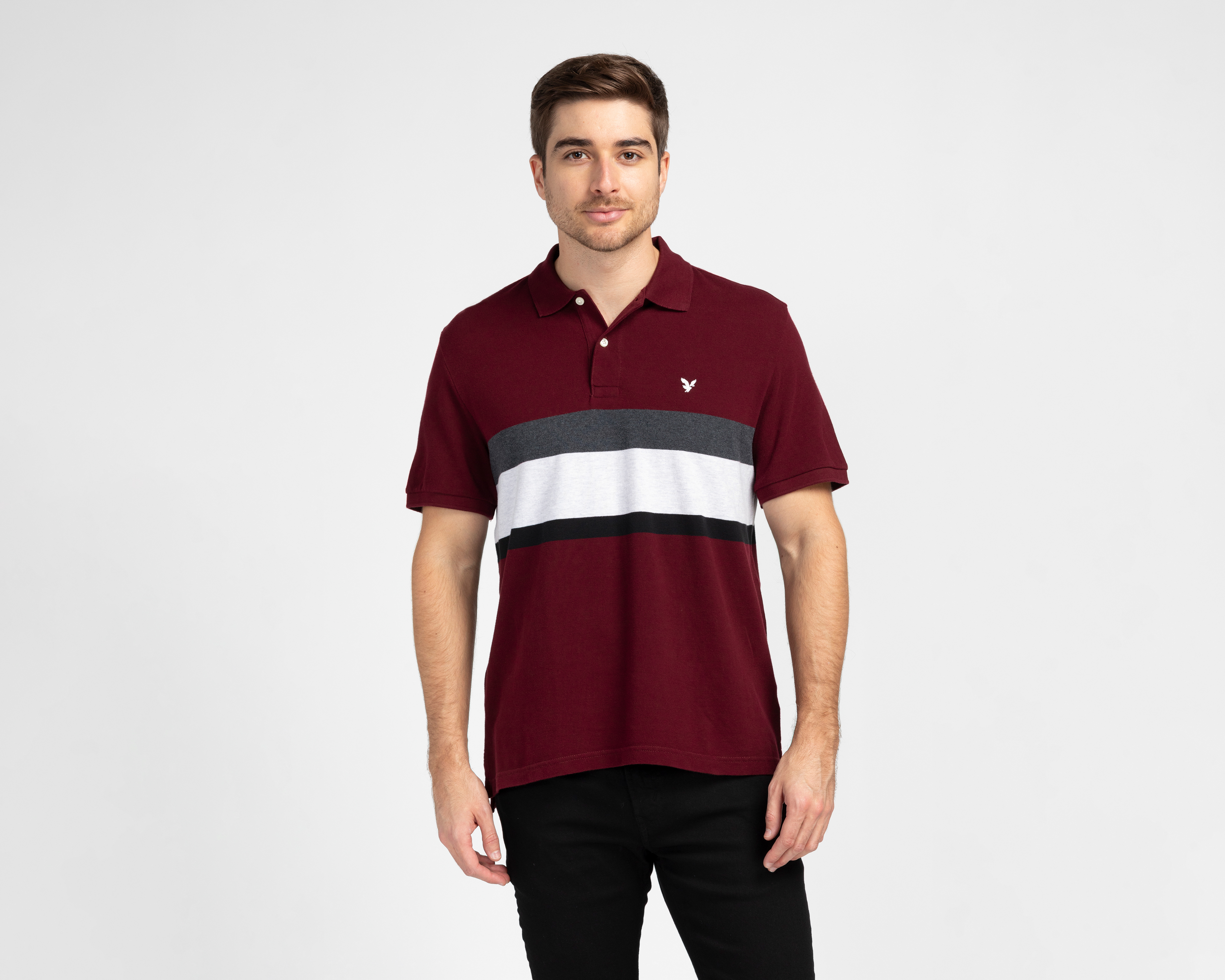 Playera Polo American Eagle Tinta para Hombre