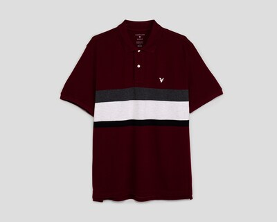 Foto 1 | Foto 1 | Playera Polo American Eagle Tinta para Hombre