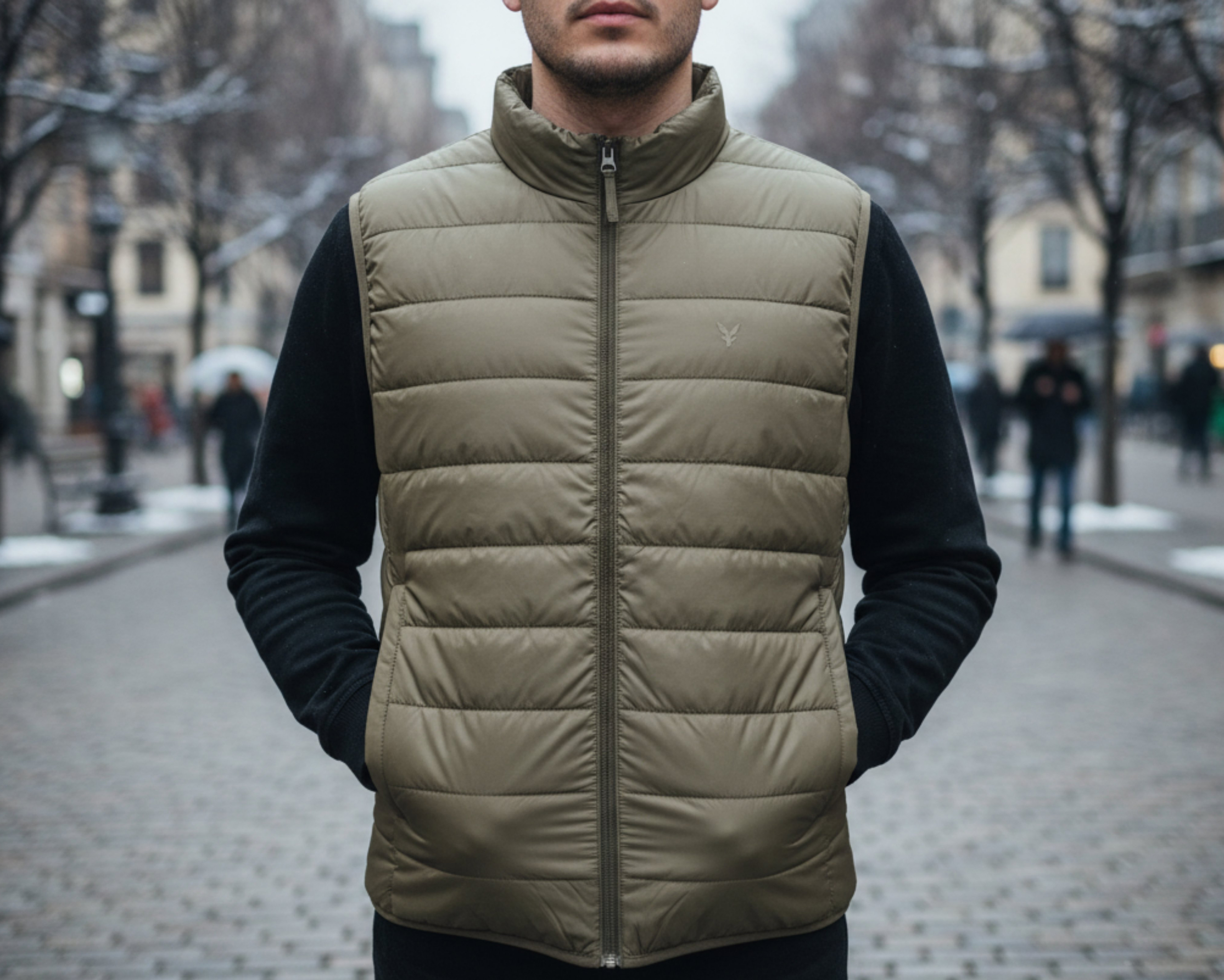 Foto 4 | Foto 4 | Chaleco Puffer American Eagle para Hombre