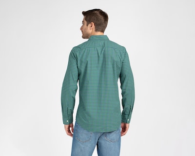 Foto 2 | Foto 2 | Camisa Casual de Algodón American Eagle Slim Fit a Cuadros para Hombre