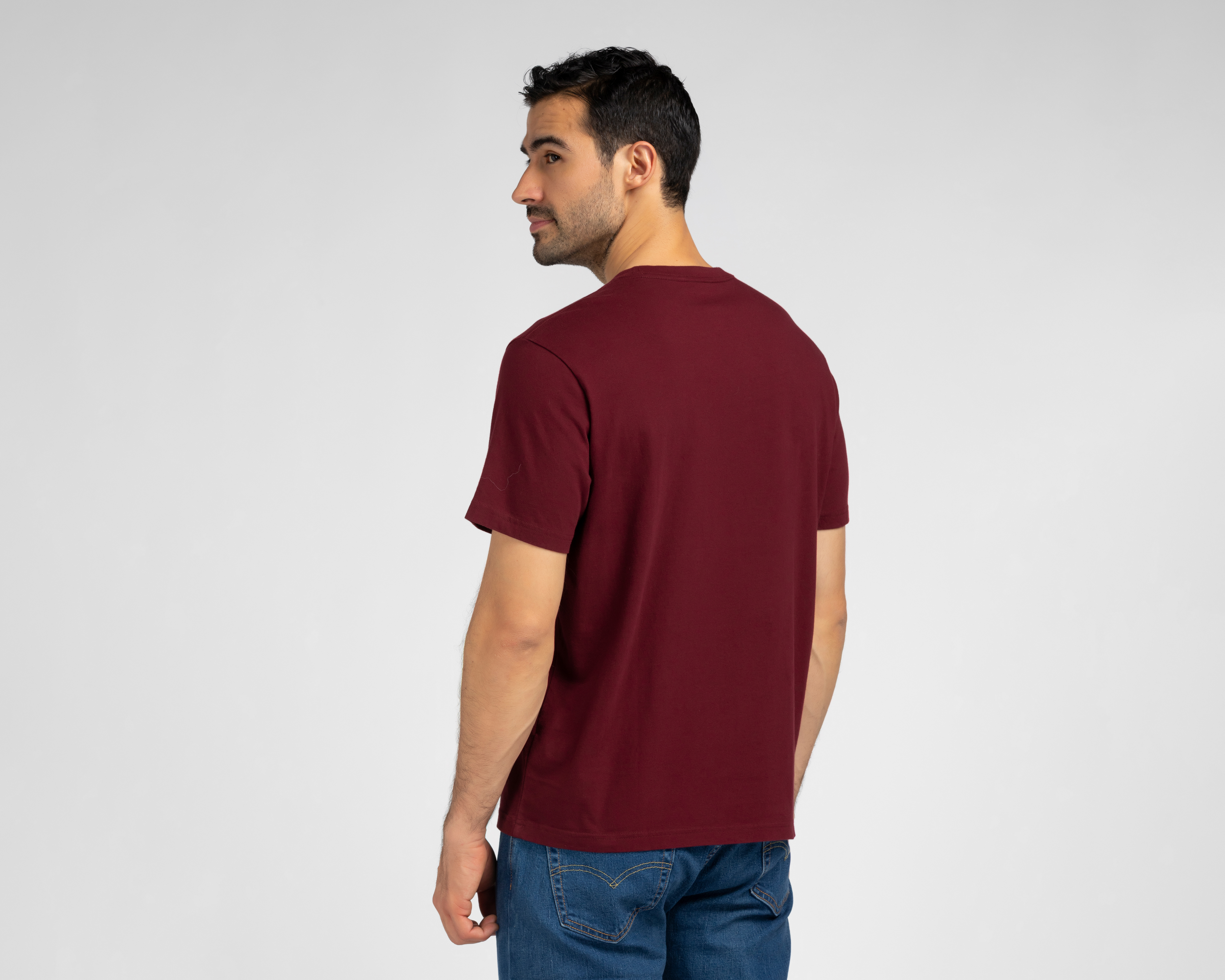 Foto 3 pulgar | Foto 2 | Playera de Cuello Redondo Tinta American Eagle para Hombre