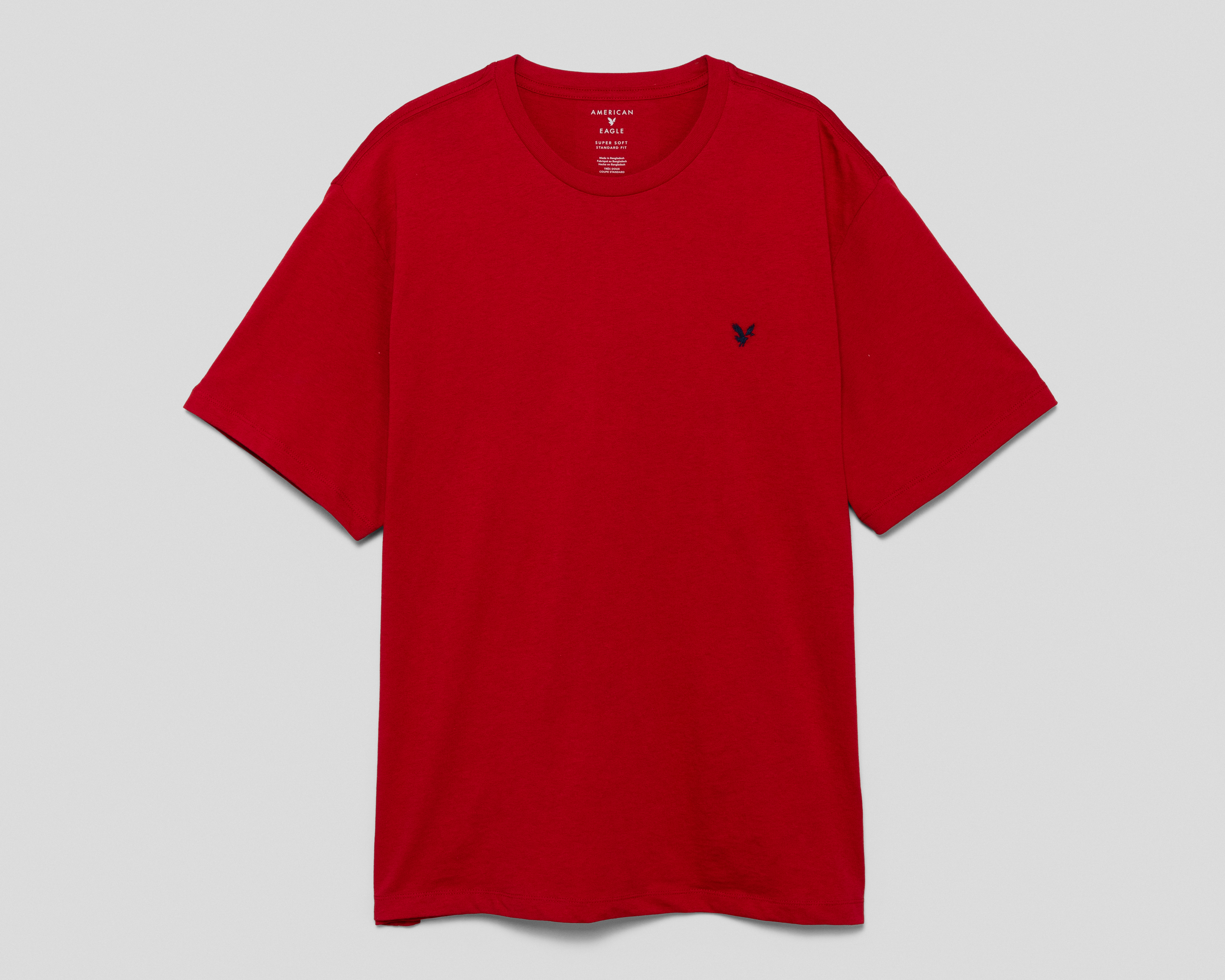 Playera Cuello Redondo Roja American Eagle para Hombre