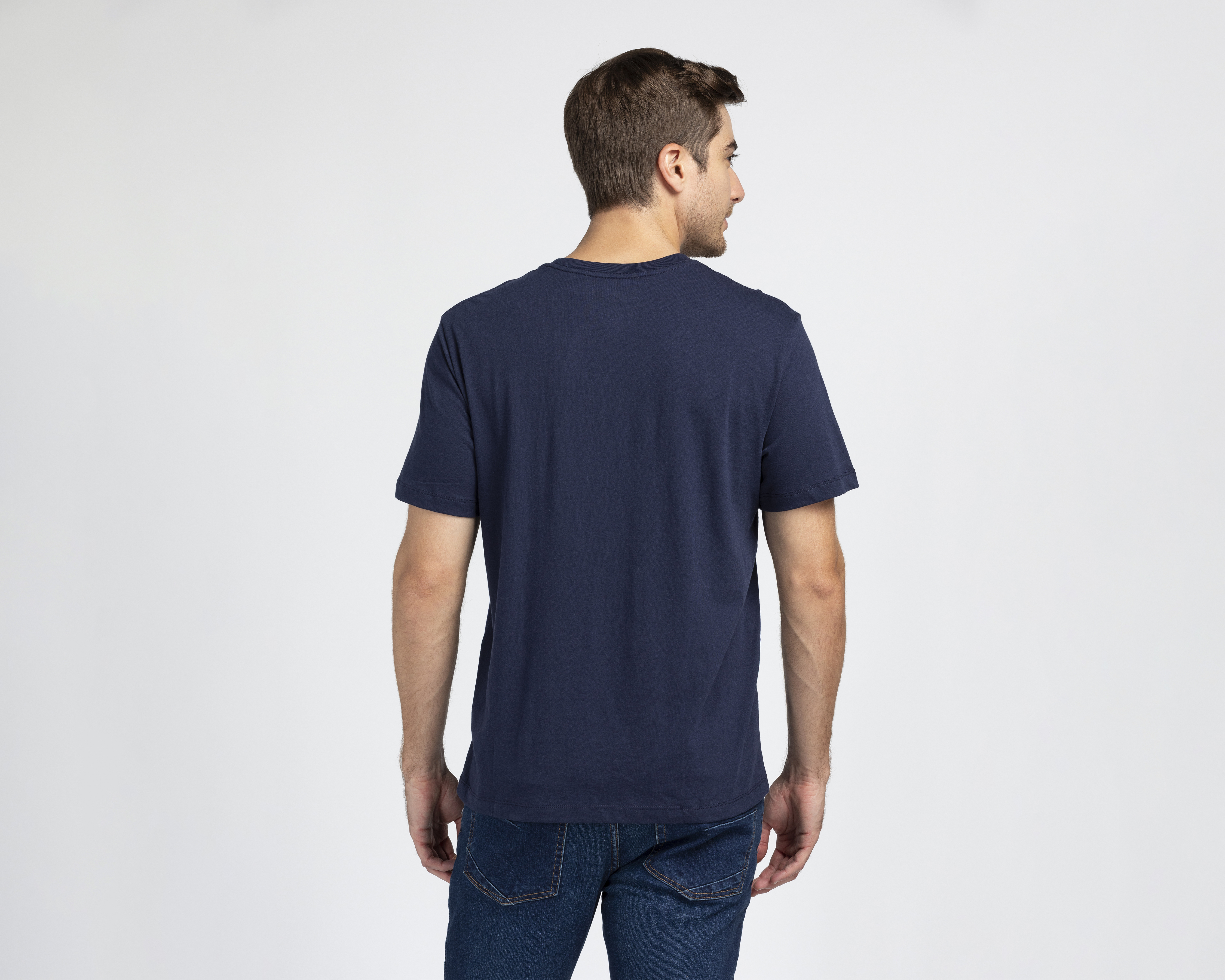 Foto 2 | Foto 2 | Playera de Cuello Redondo Azul Marino American Eagle para Hombre