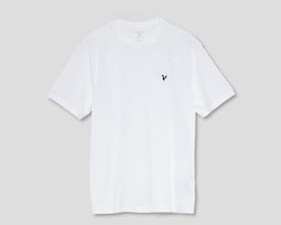 Playera de Cuello Redondo Blanca American Eagle para Hombre