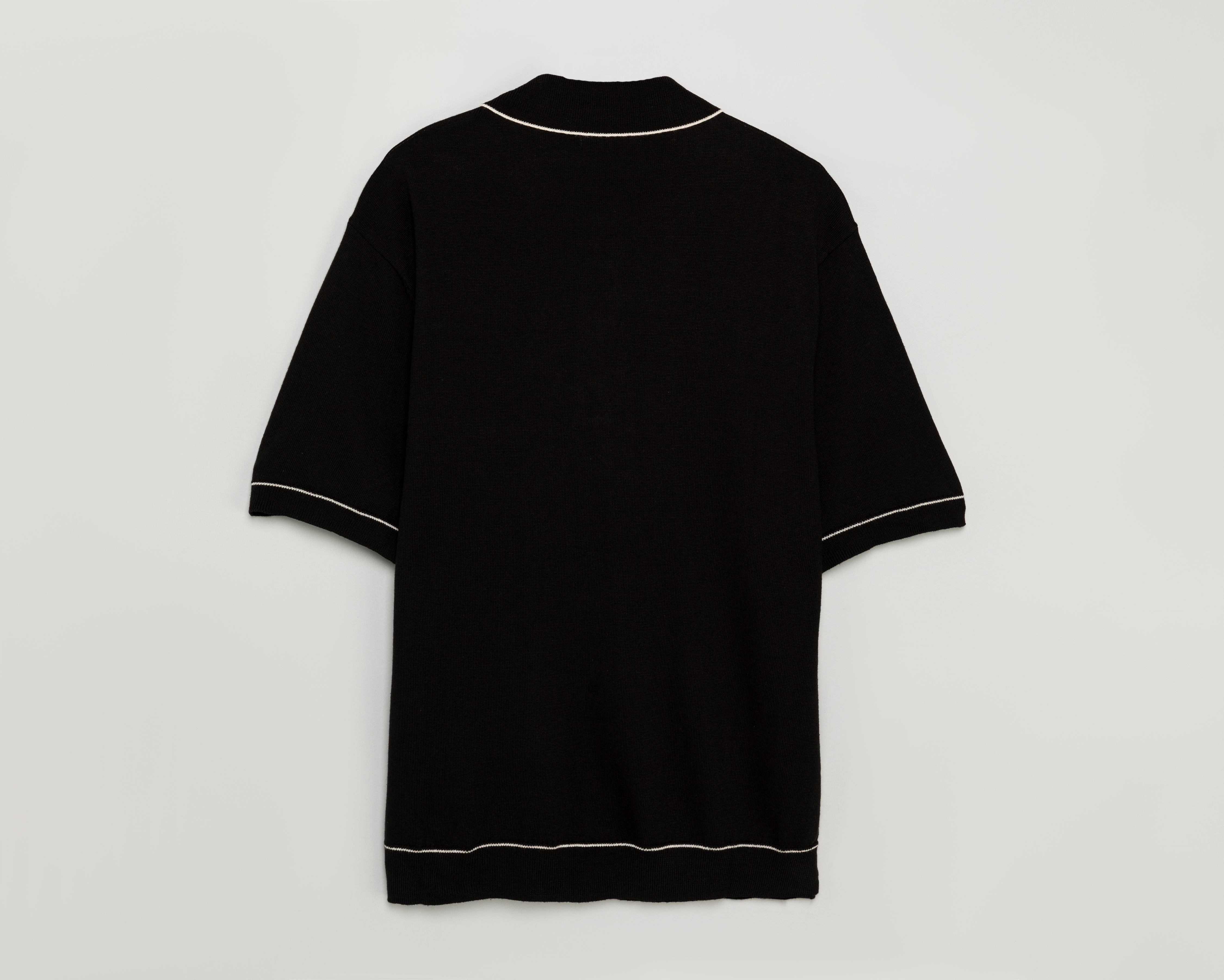 Foto 2 | Foto 2 | Playera Polo American Eagle Negra para Hombre