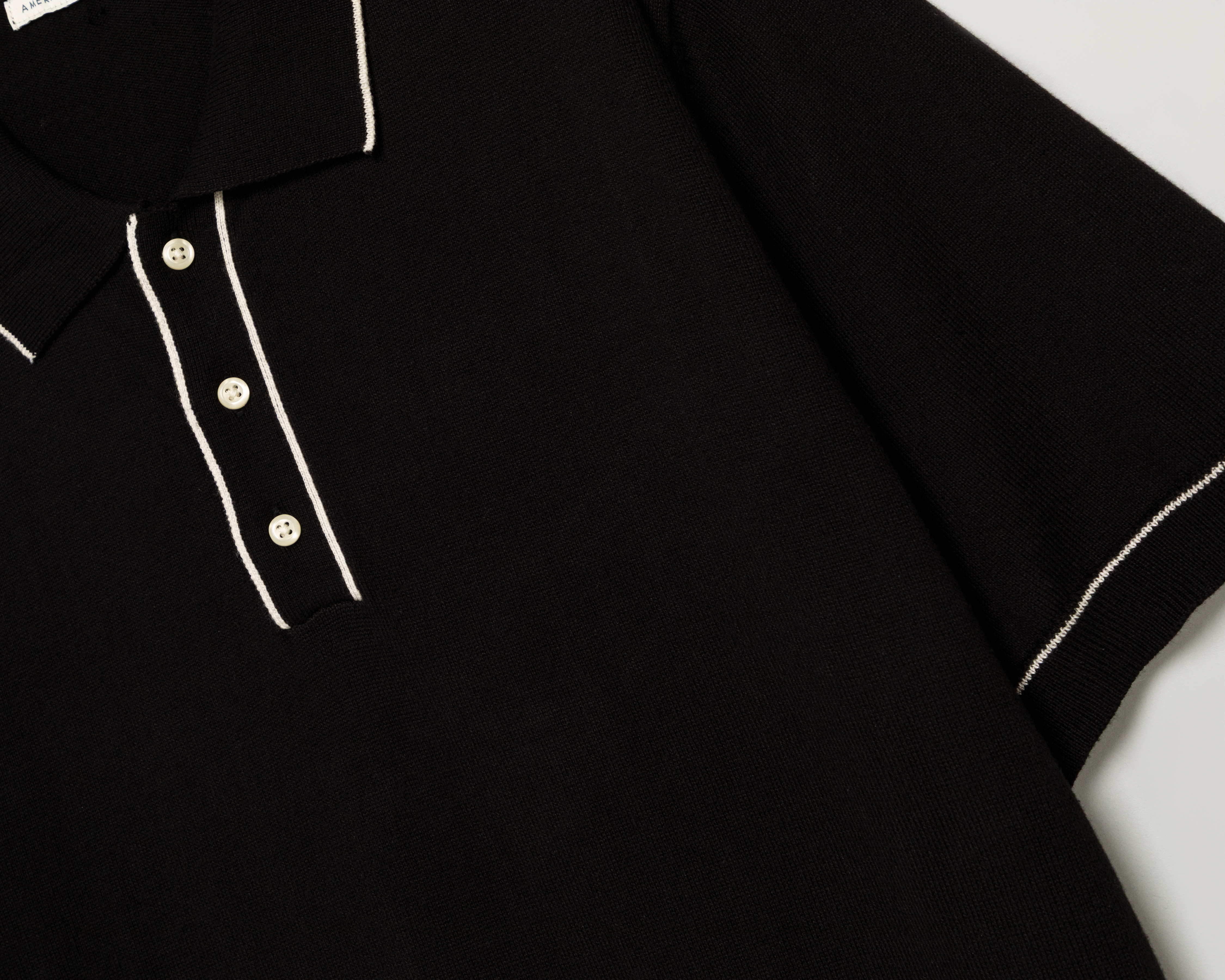 Foto 3 | Foto 3 | Playera Polo American Eagle Negra para Hombre