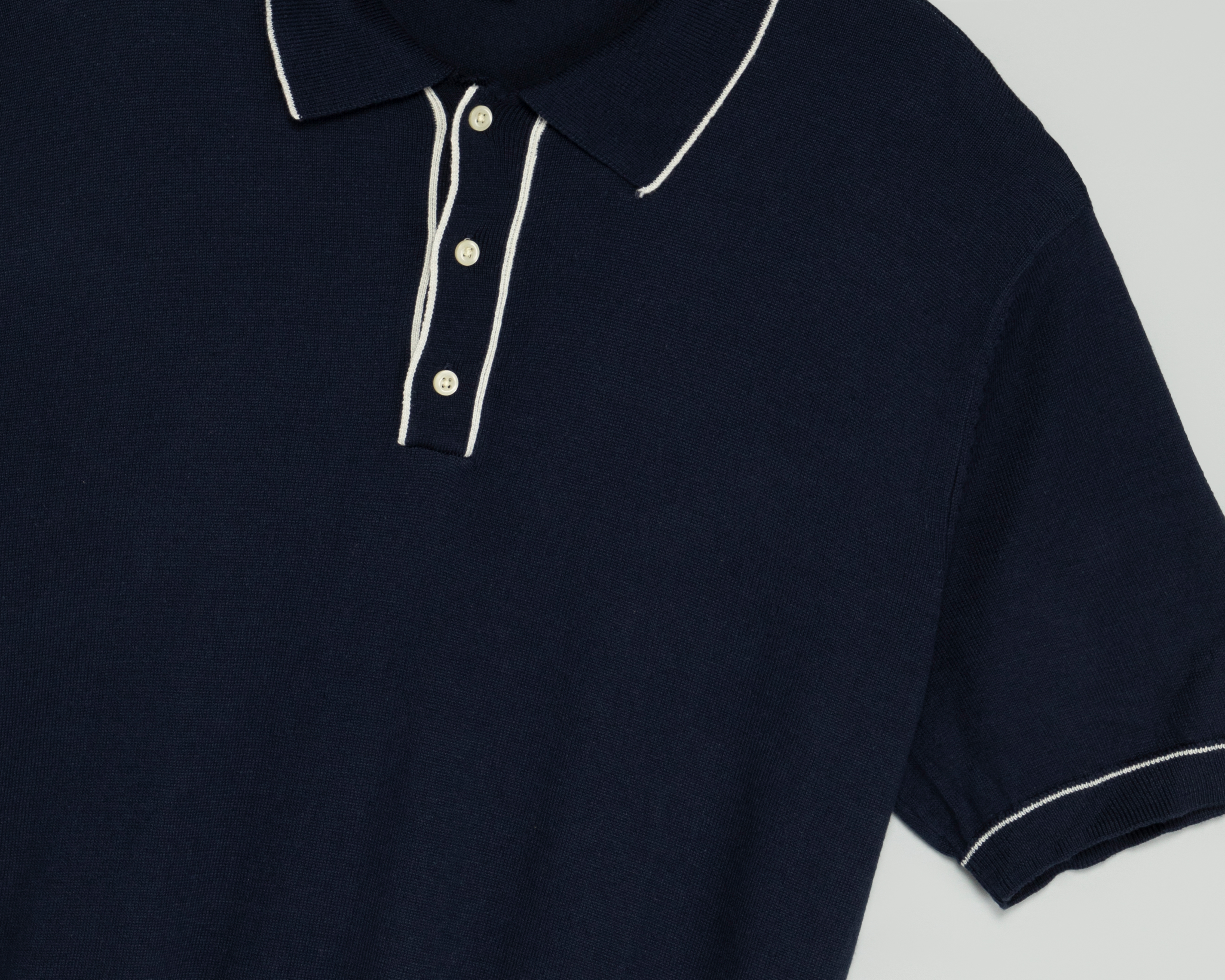 Foto 4 pulgar | Foto 3 | Playera Polo American Eagle Azul Marino para Hombre