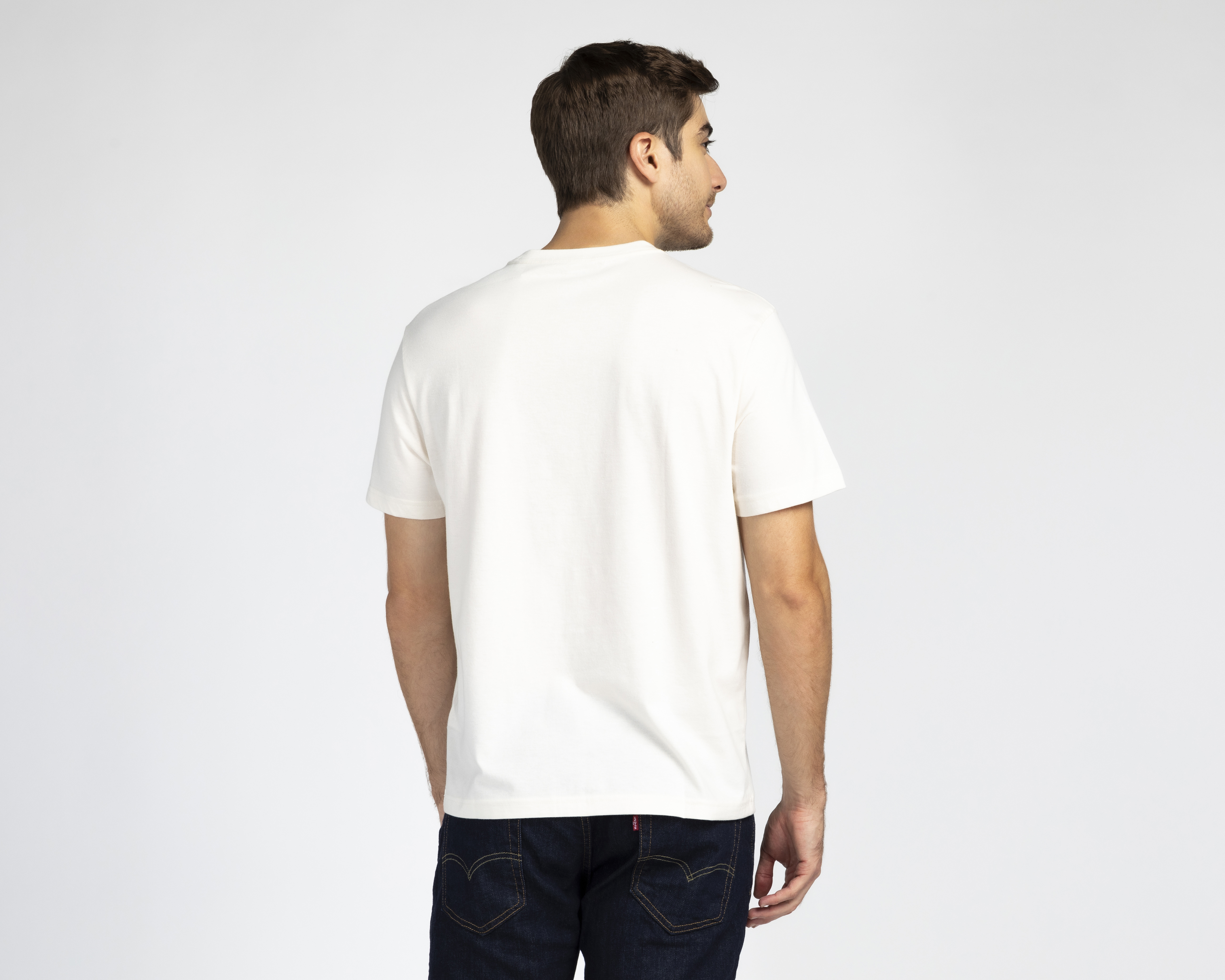 Foto 2 | Foto 2 | Playera de Cuello Redondo Beige American Eagle para Hombre