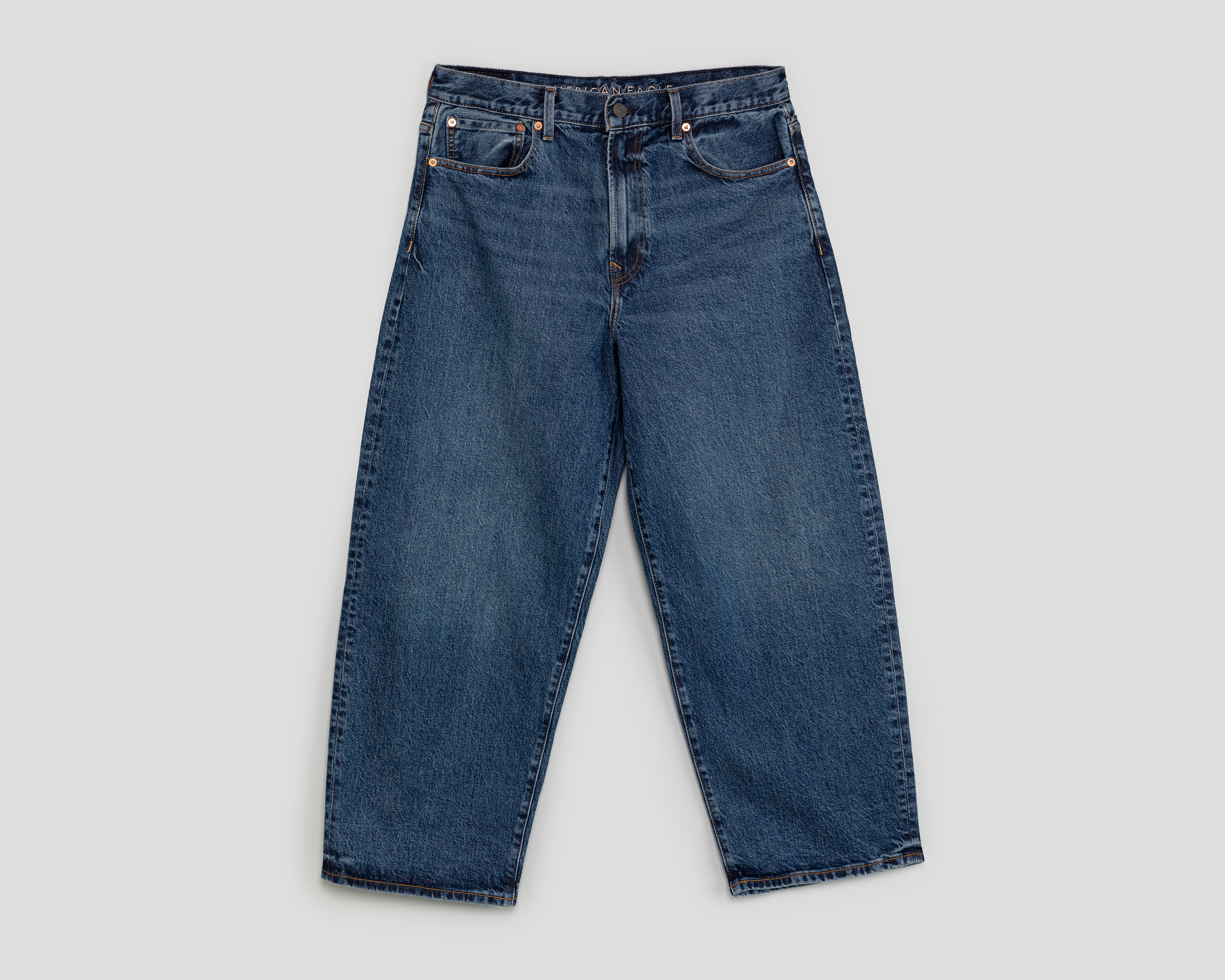 Foto 1 | Foto 1 | Jeans Baggy Barrel American Eagle para Hombre