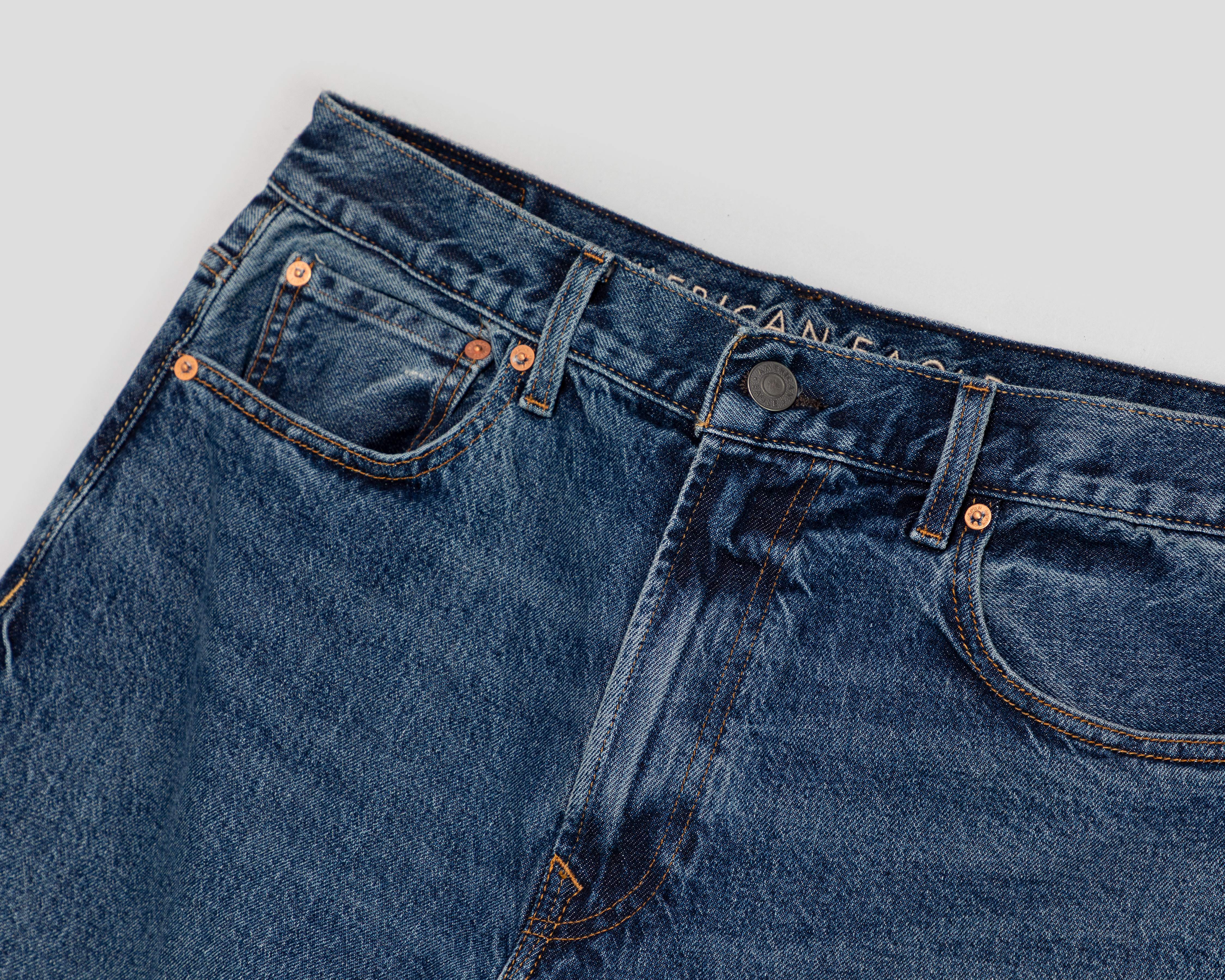 Foto 4 pulgar | Foto 3 | Jeans Baggy Barrel American Eagle para Hombre