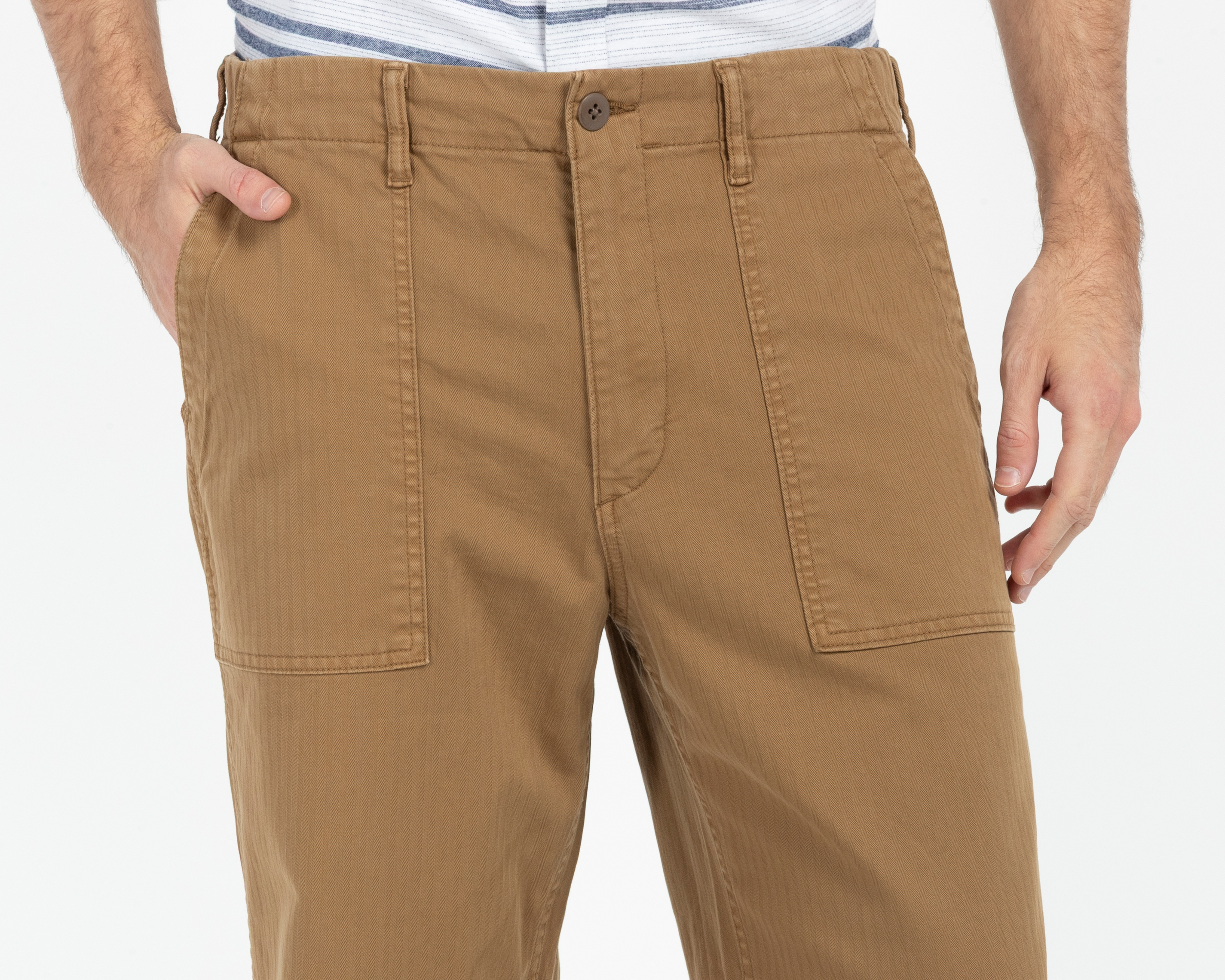 Foto 4 pulgar | Foto 3 | Pantalón de Gabardina American Eagle Straight para Hombre