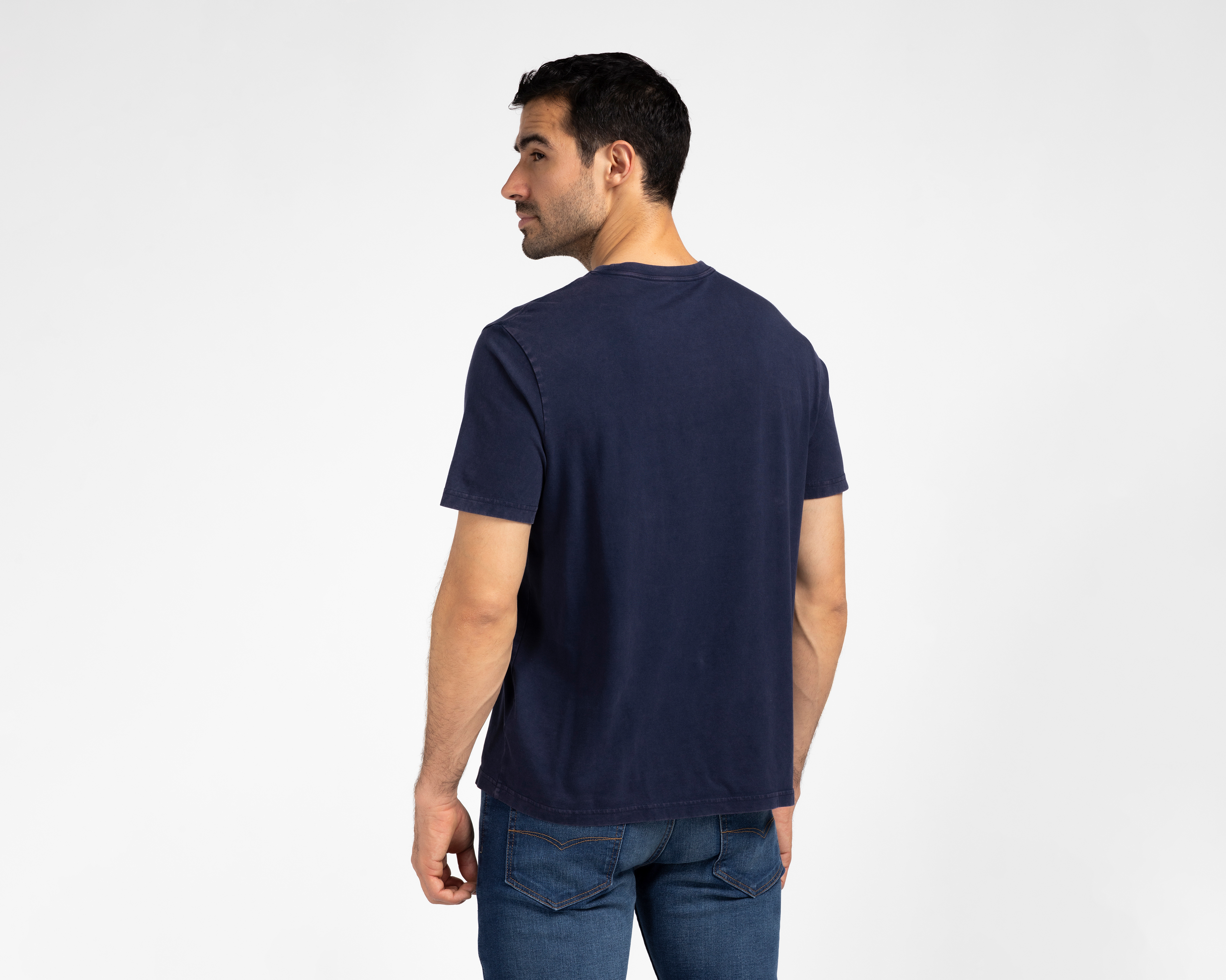 Foto 2 | Foto 2 | Playera Cuello Redondo Negra American Eagle para Hombre