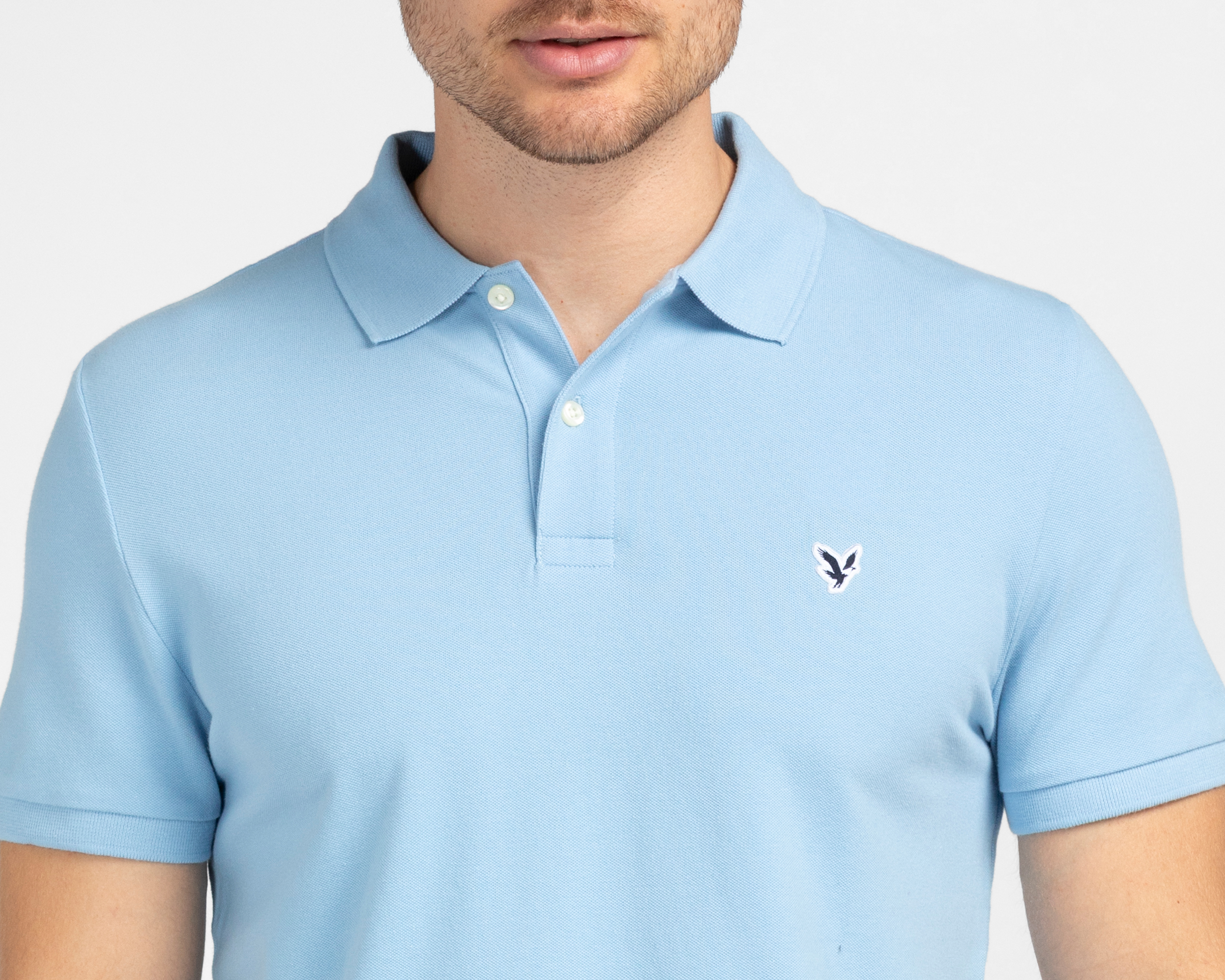 Foto 3 | Foto 3 | Playera Polo American Eagle Azul para Hombre