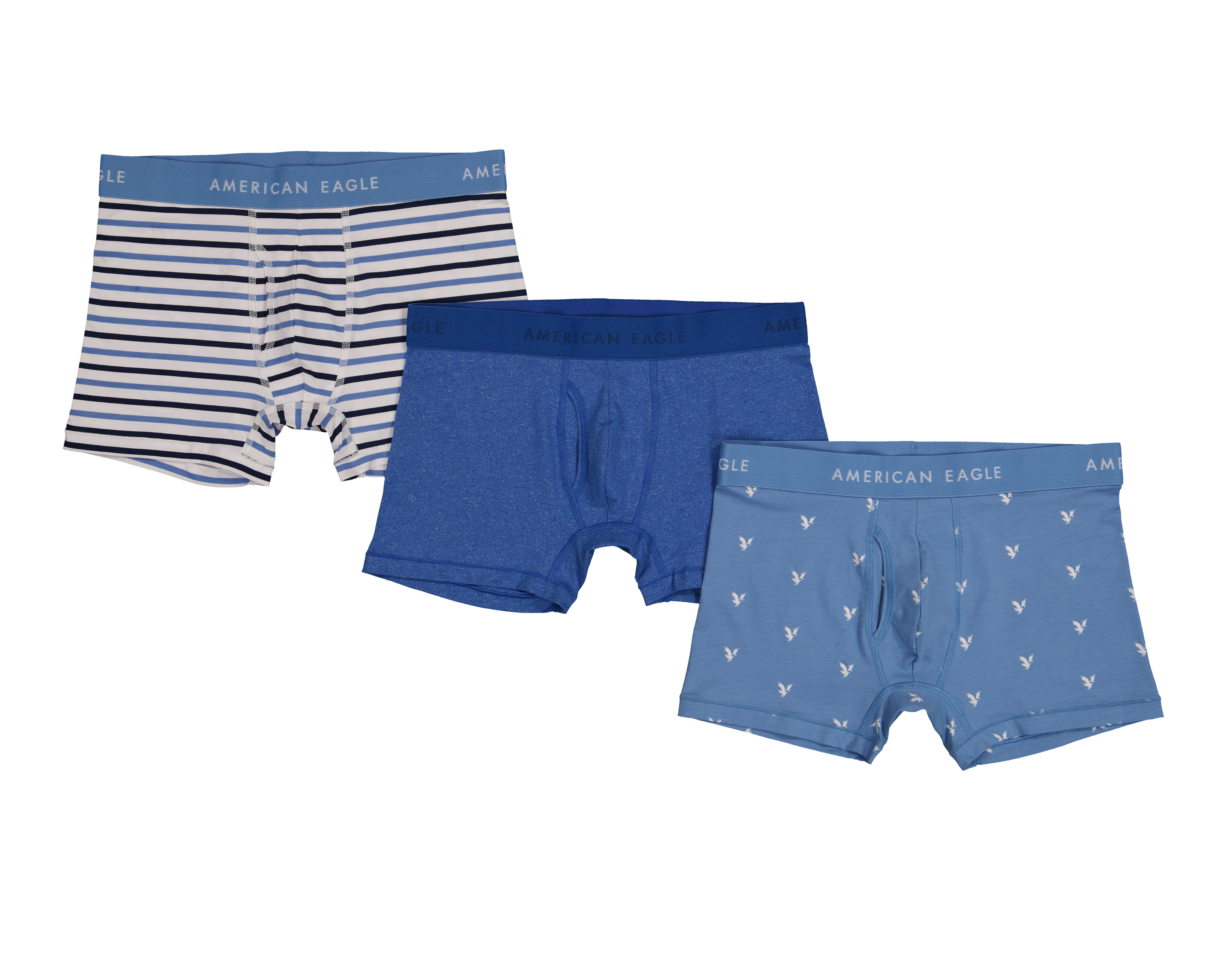 Bóxer Corto American Eagle para Hombre 3 Piezas