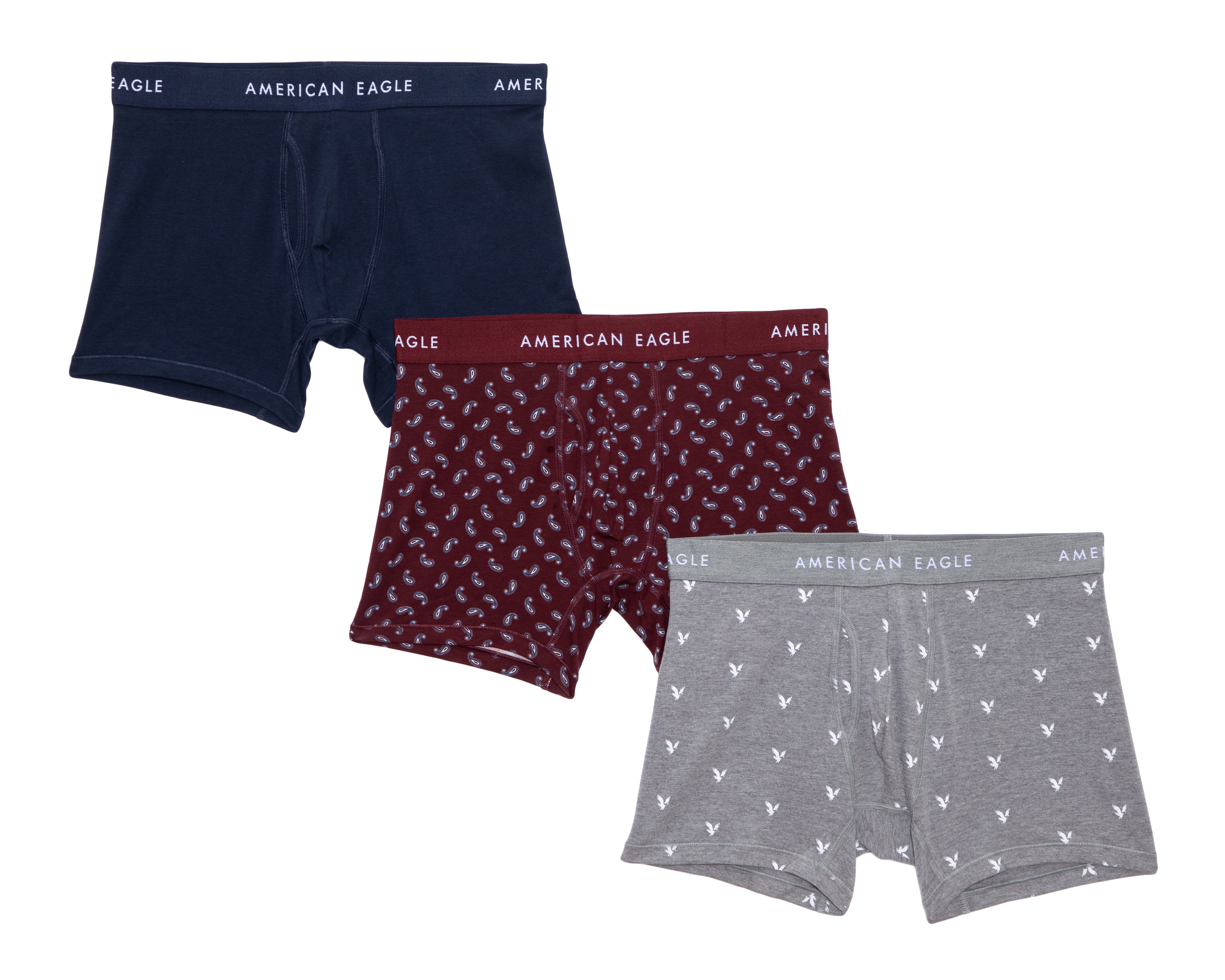 Bóxer Corto American Eagle para Hombre 3 Piezas