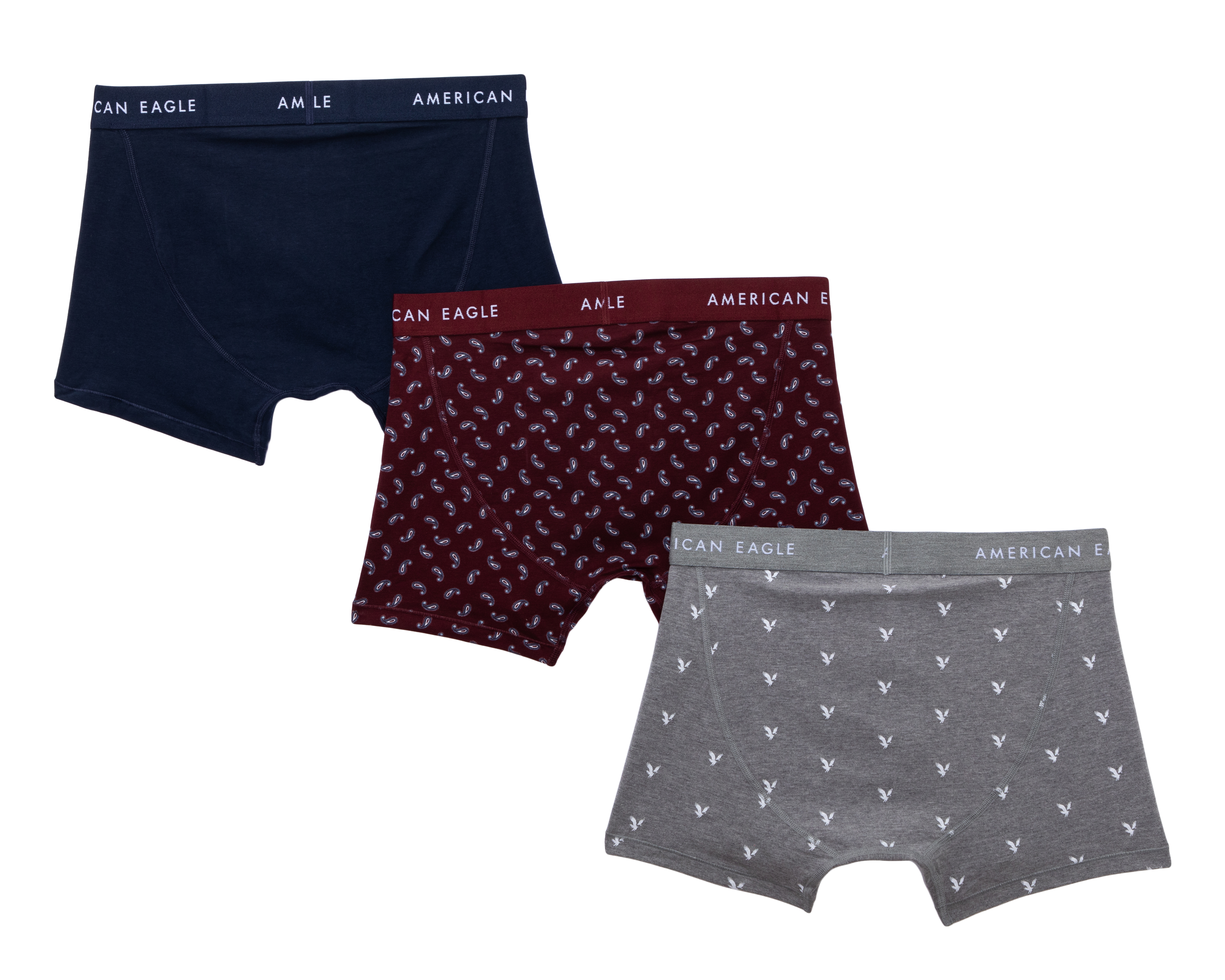Foto 3 pulgar | Foto 2 | Bóxer Corto American Eagle para Hombre 3 Piezas